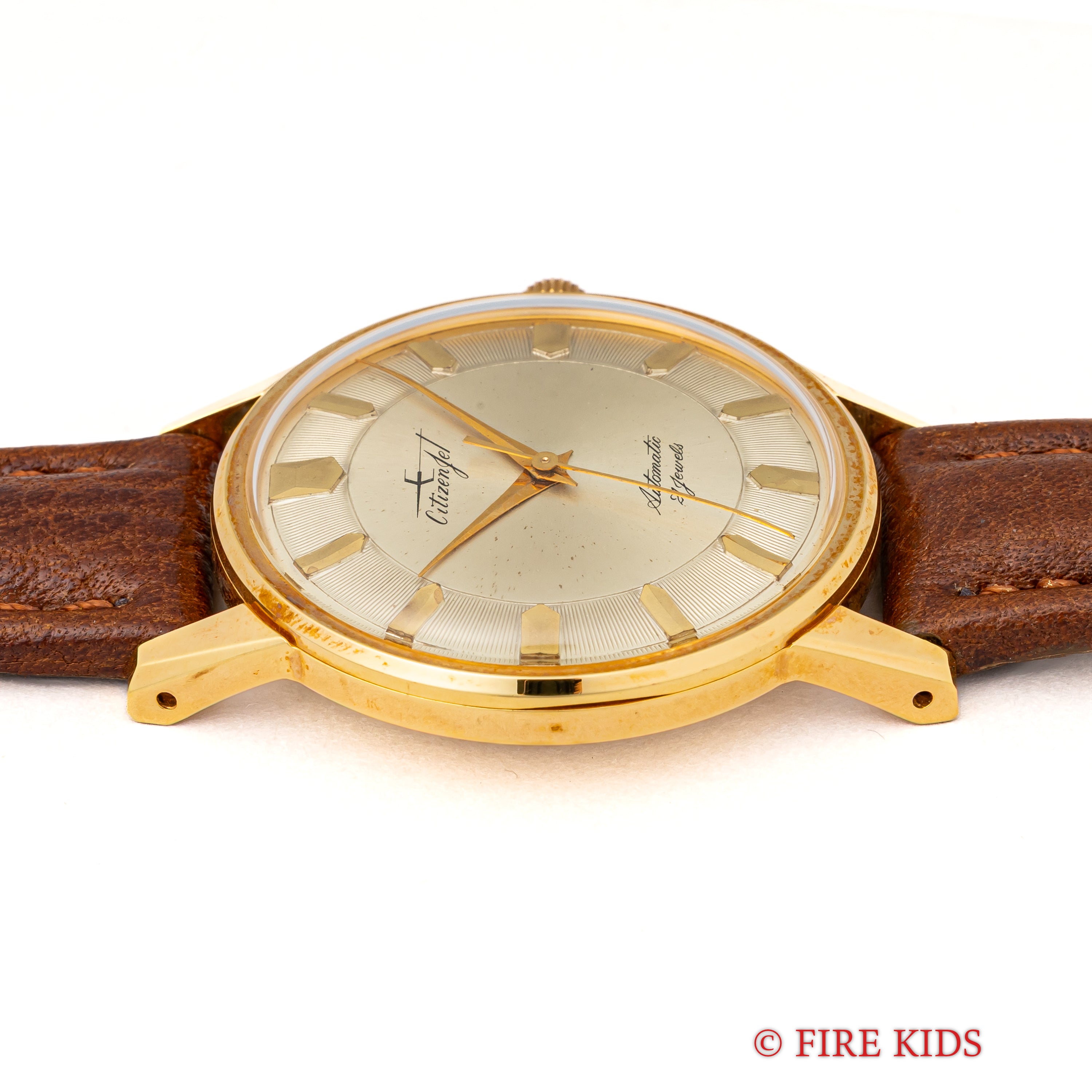 シチズン ジェット 1965年製 21石自動巻き ツートンダイヤル ノンデイト