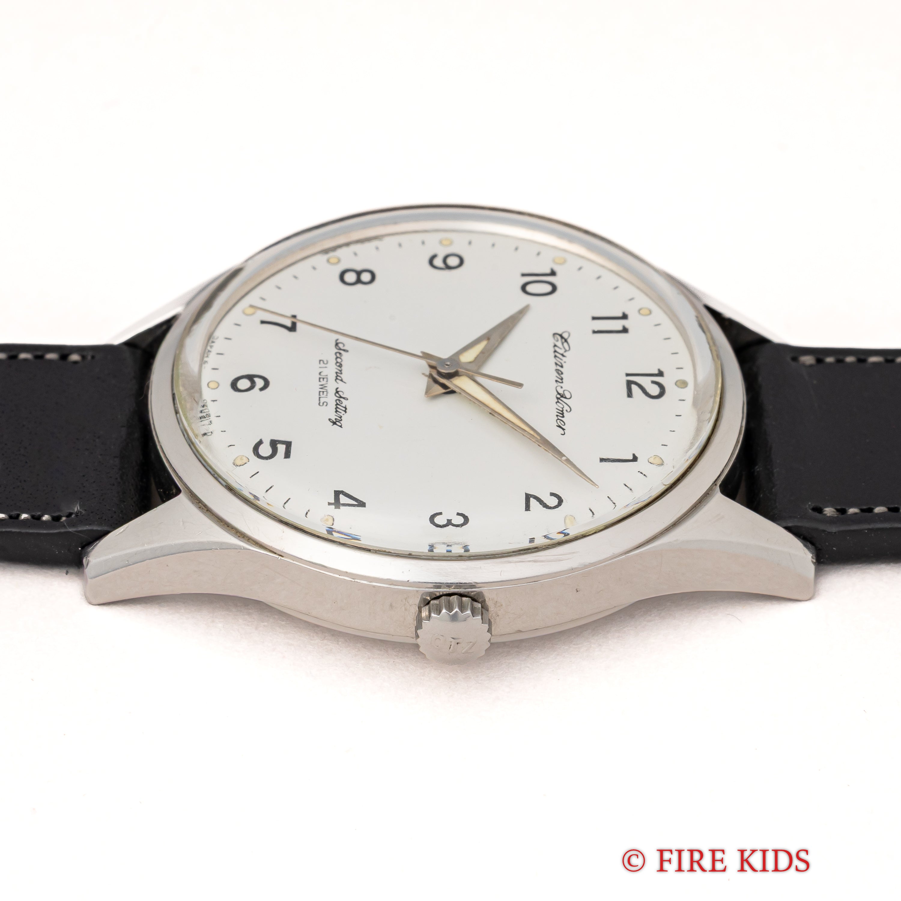 シチズン ホーマー 国鉄 1973年製 門鉄 鉄道時計 手巻き 秒針規制装置