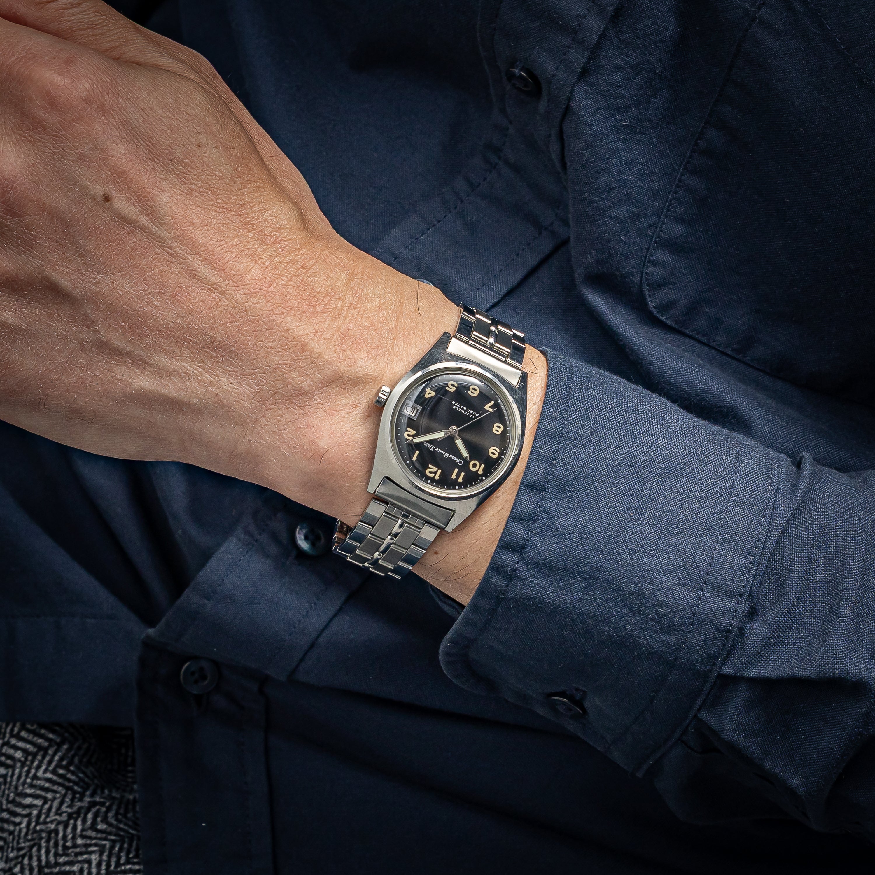 シチズン ホーマーデイト 1968年製 手巻き 全アラビアダイヤル