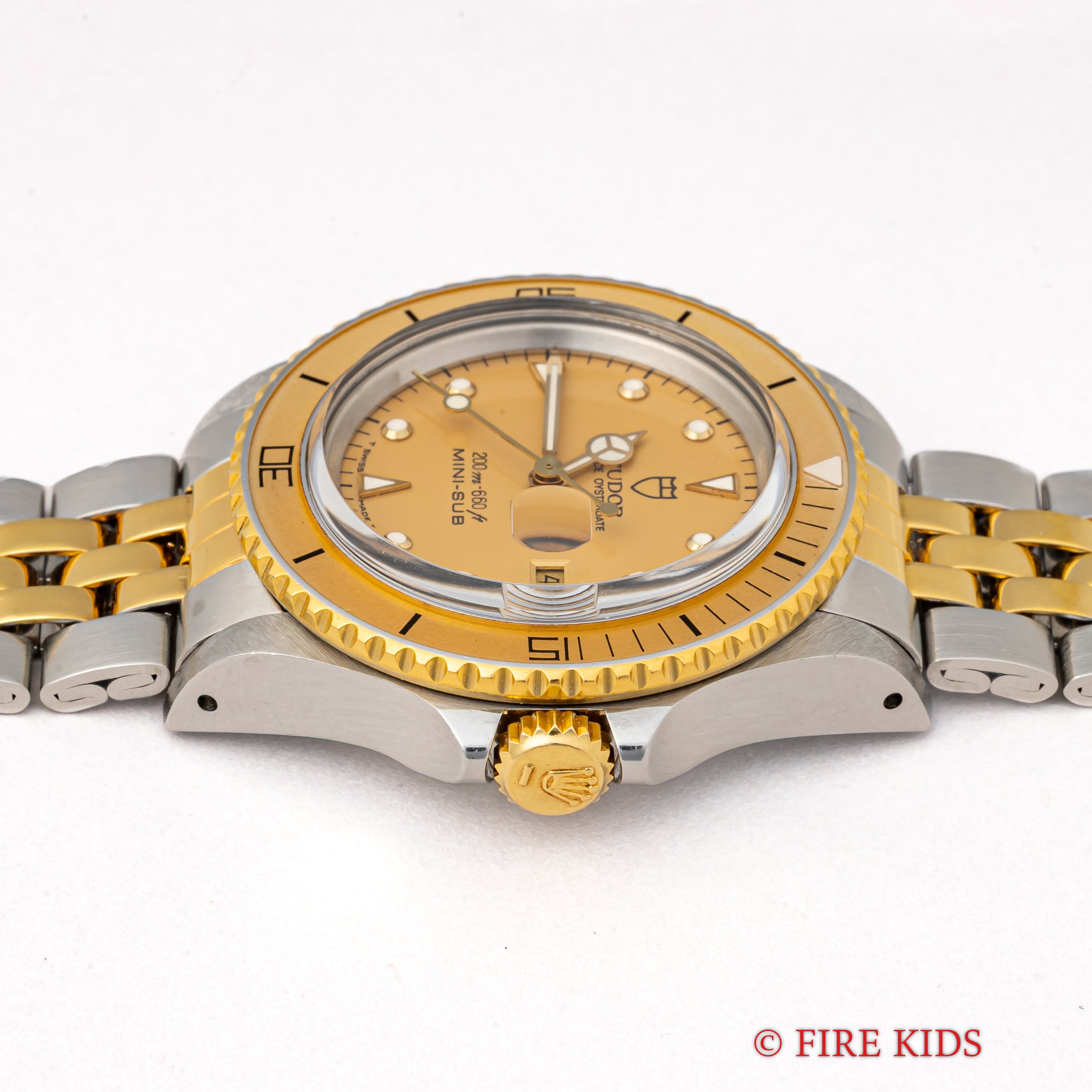 チューダー ミニサブ 自動巻き 1989年製 Ref.73091 コンビ 王冠リューズ