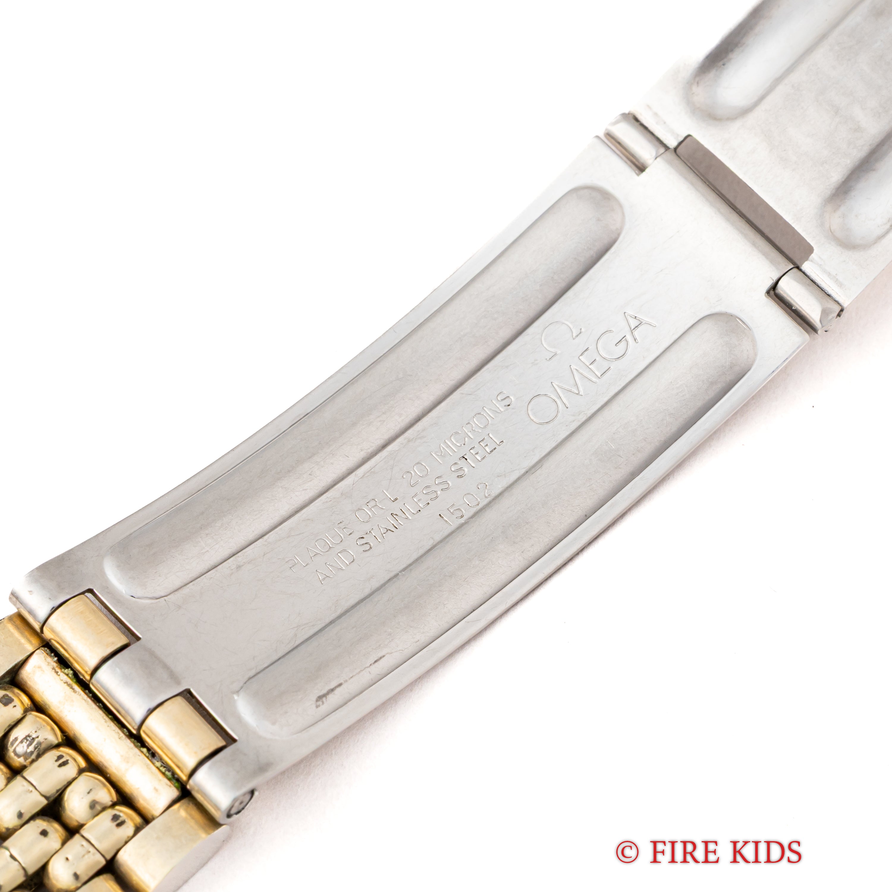 オメガ シーマスター ツートンダイヤル 1956年製 トップゴールドケース 純正ブレス