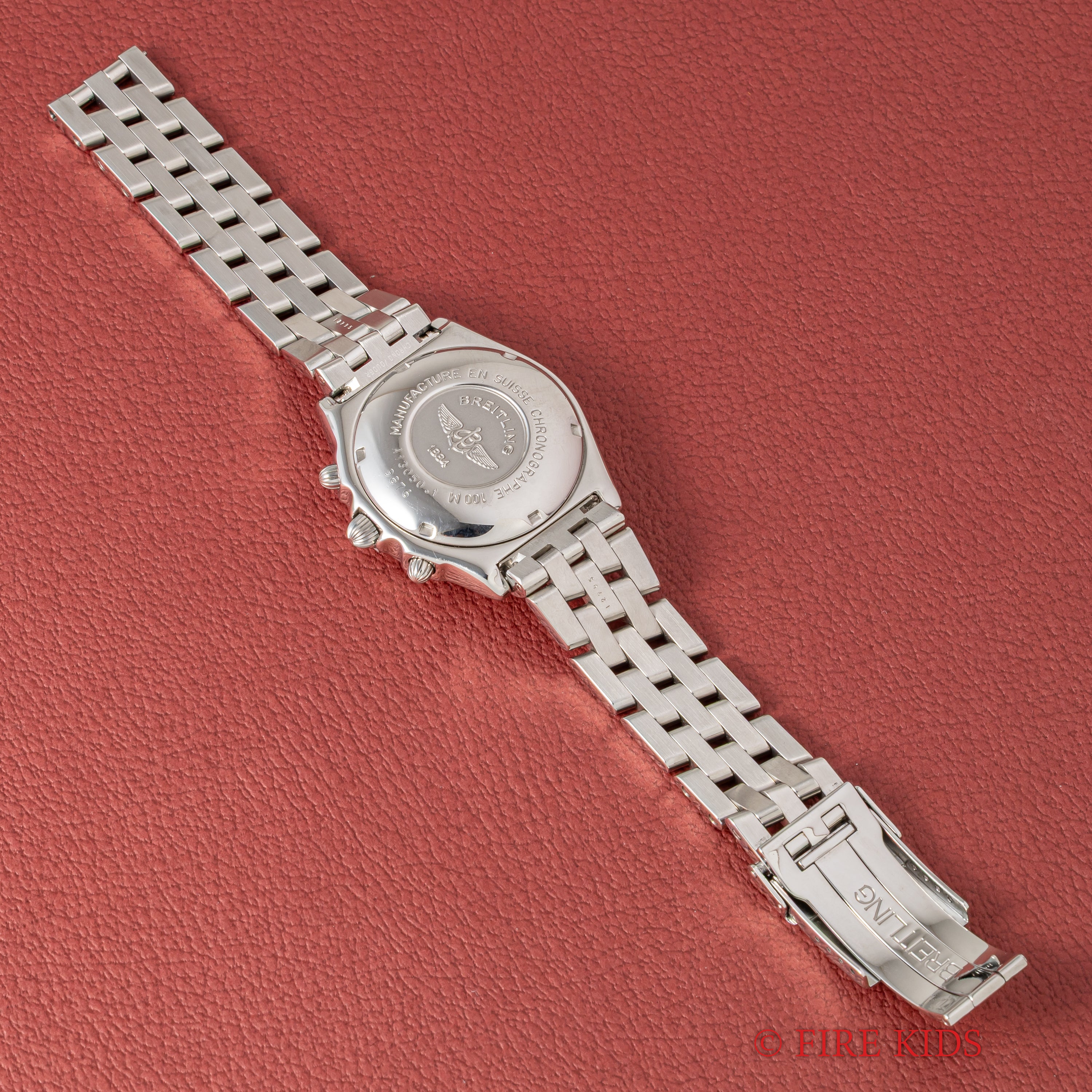 ブライトリング クロノマットブルー 1990年代製 ブレス 自動巻き Ref.A13050.1