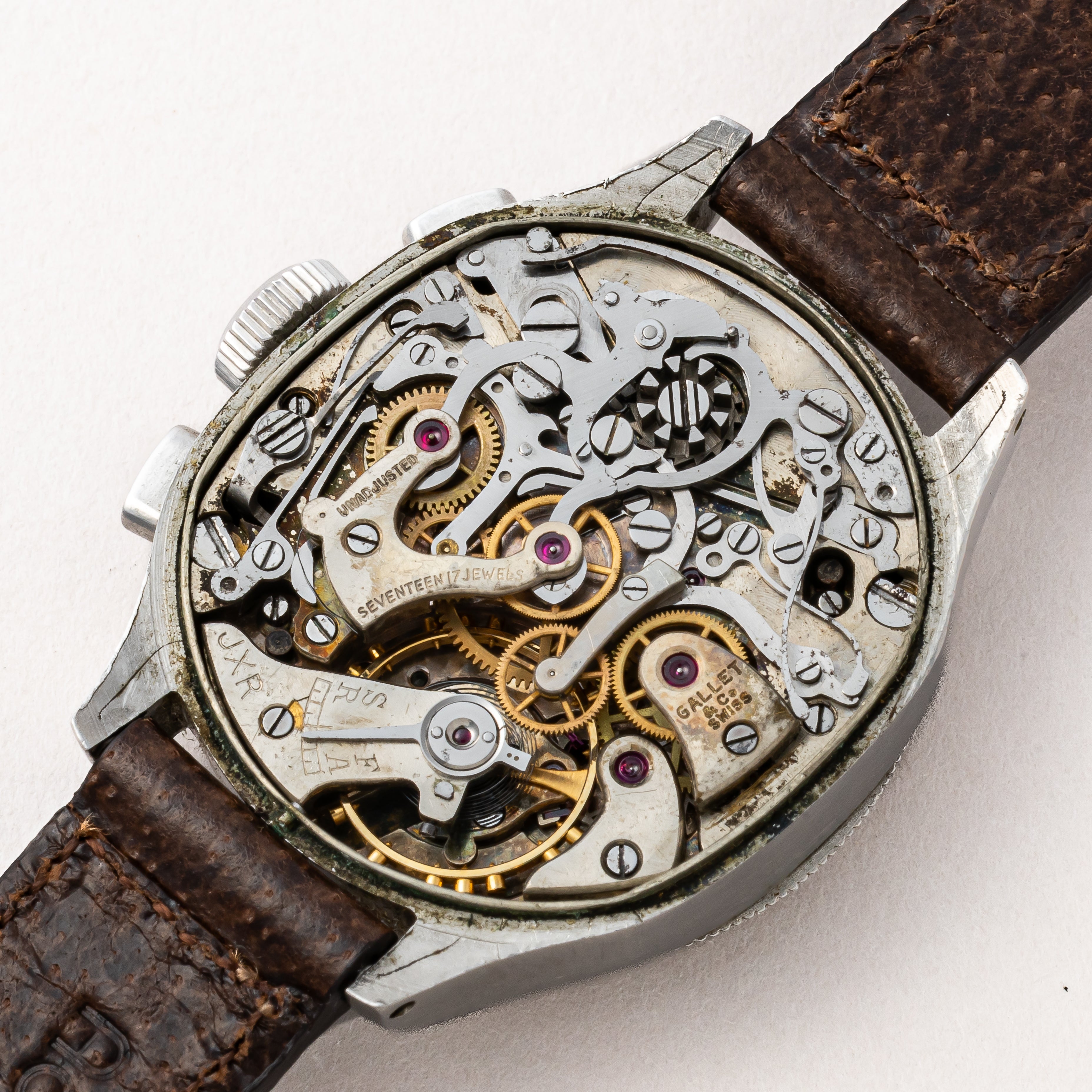 ギャレット コマンダー ベビークロノグラフ 1940年代製 手巻き エクセルシオパークCal.42