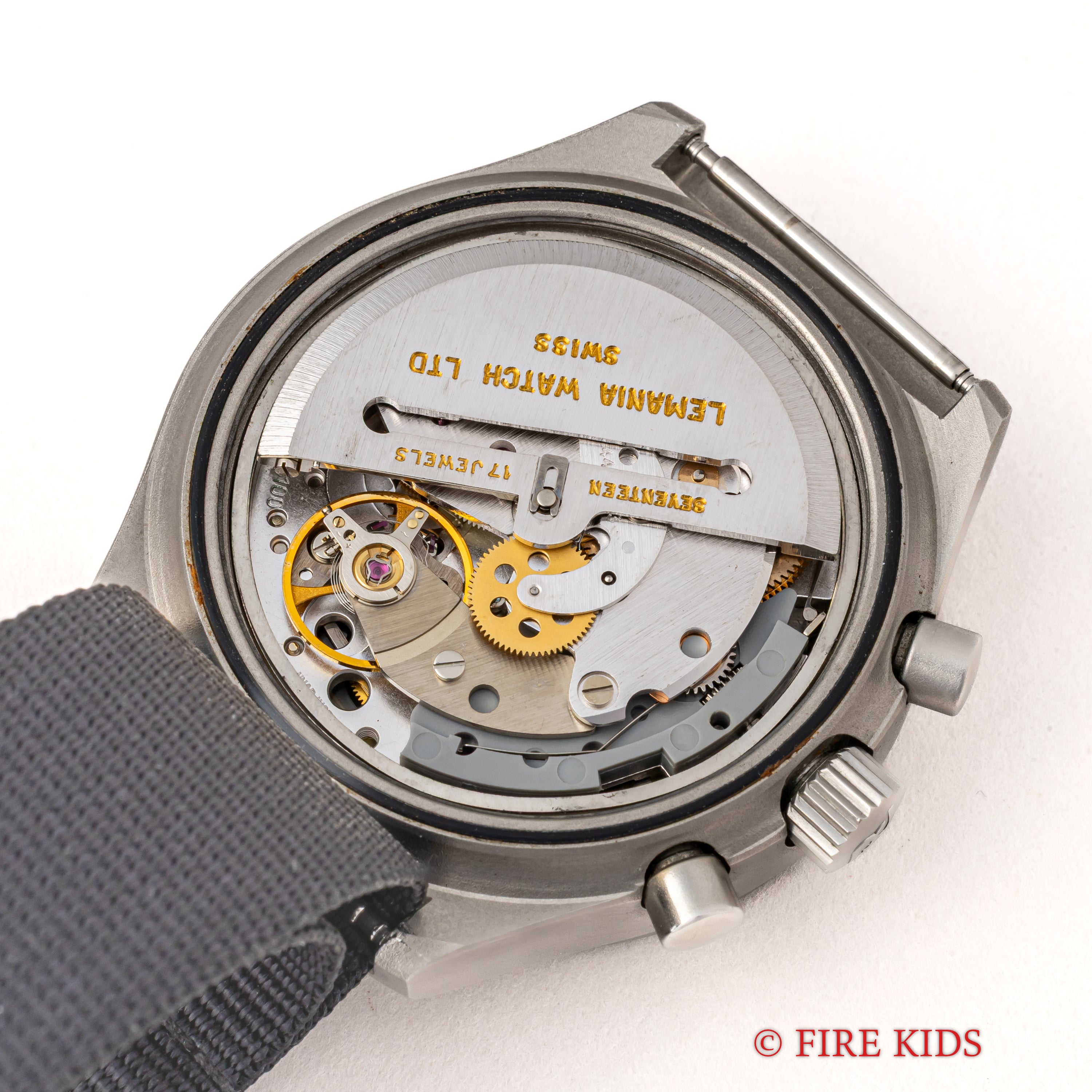 ポルシェデザイン 西ドイツ空軍パイロットウォッチ 3H 1980年代製 自動巻クロノグラフ レマニア5100 オルフィナ