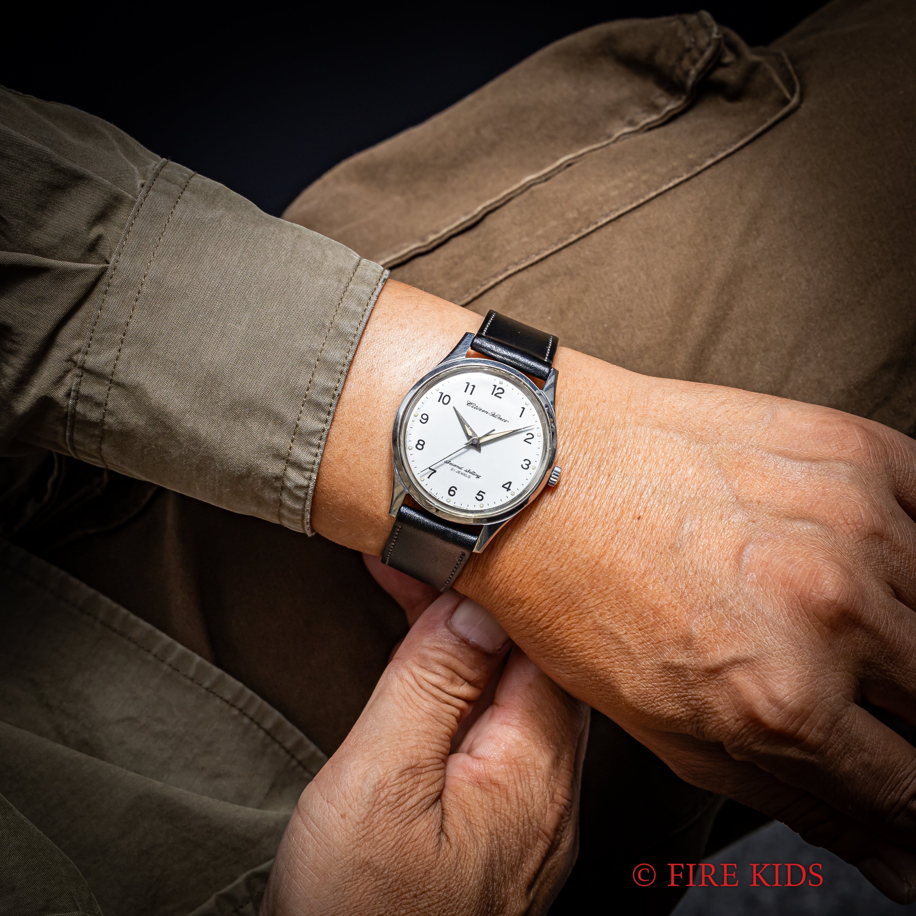 シチズン ホーマー 国鉄 1973年製 門鉄 鉄道時計 手巻き 秒針規制装置