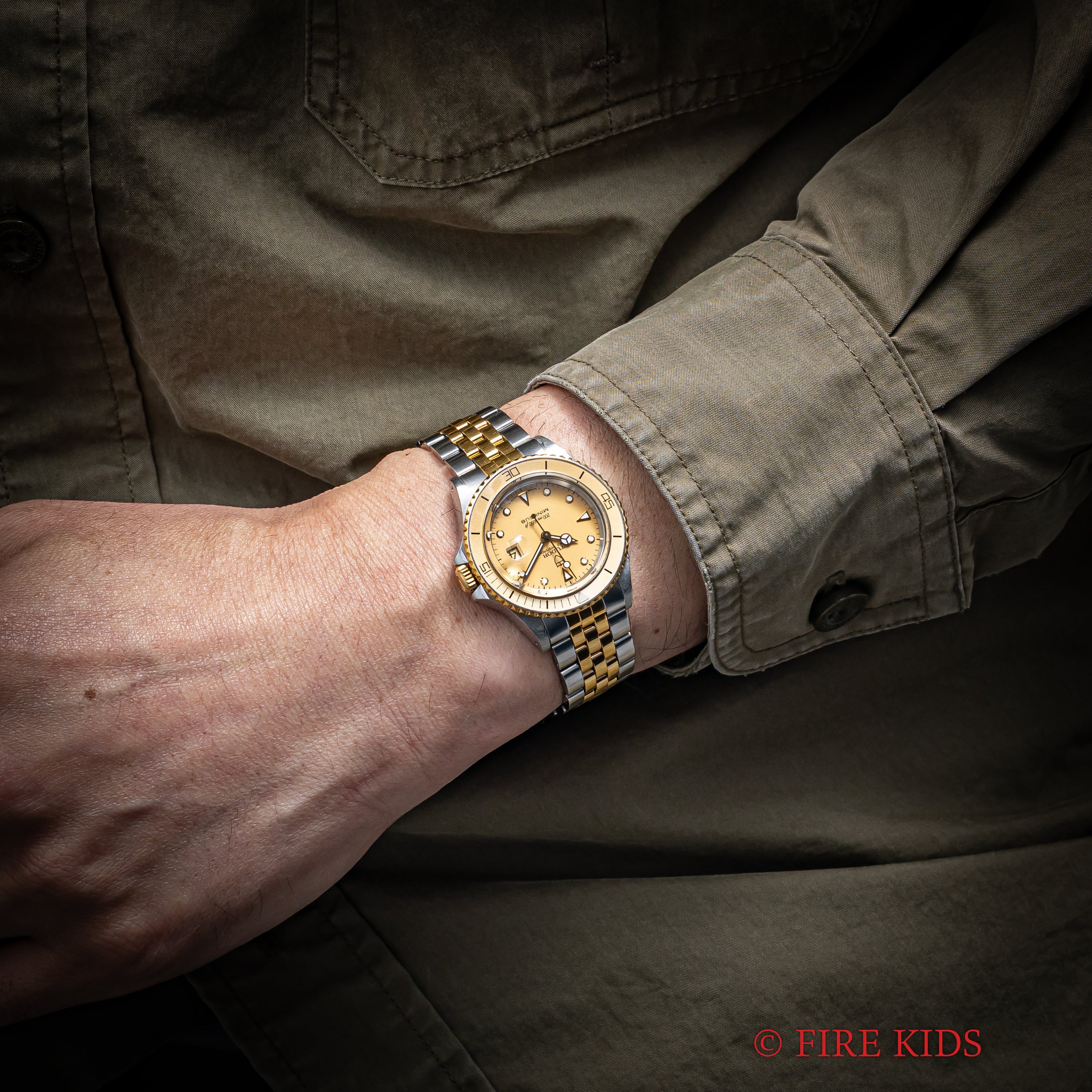 チューダー ミニサブ 自動巻き 1989年製 Ref.73091 コンビ 王冠リューズ