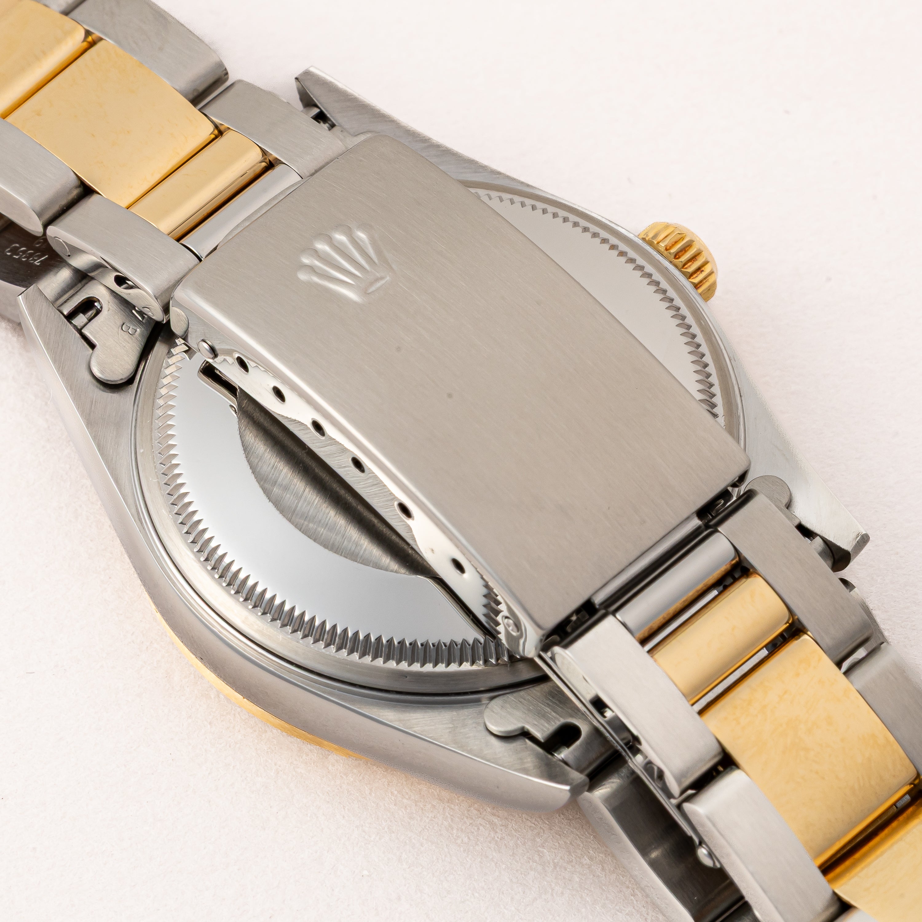 ロレックス オイスターパーペチュアル コンビ 1996年製 Ref.14203 グレー エクスプローラーダイヤル