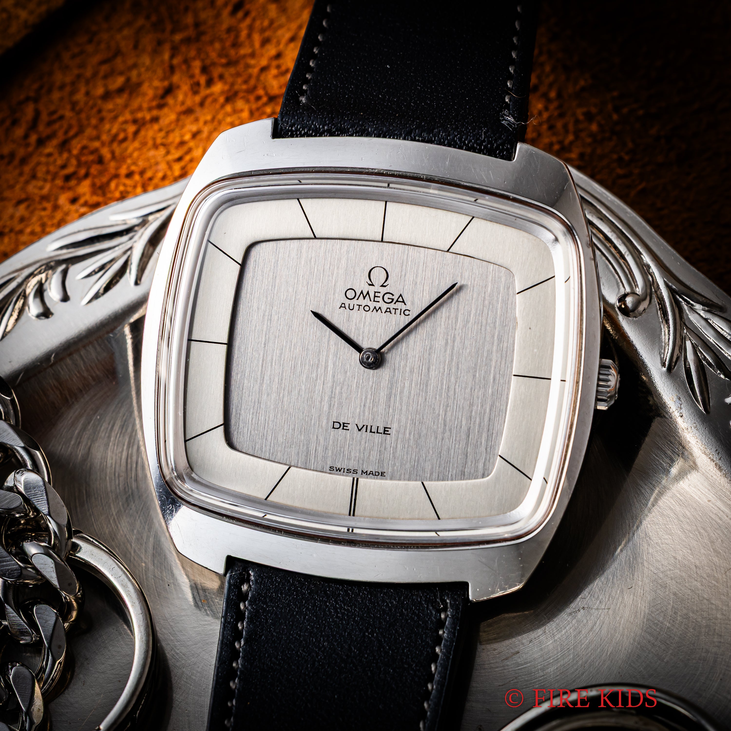 オメガ デ・ヴィル TVスクリーン ツートンダイヤル 1972年製 自動巻