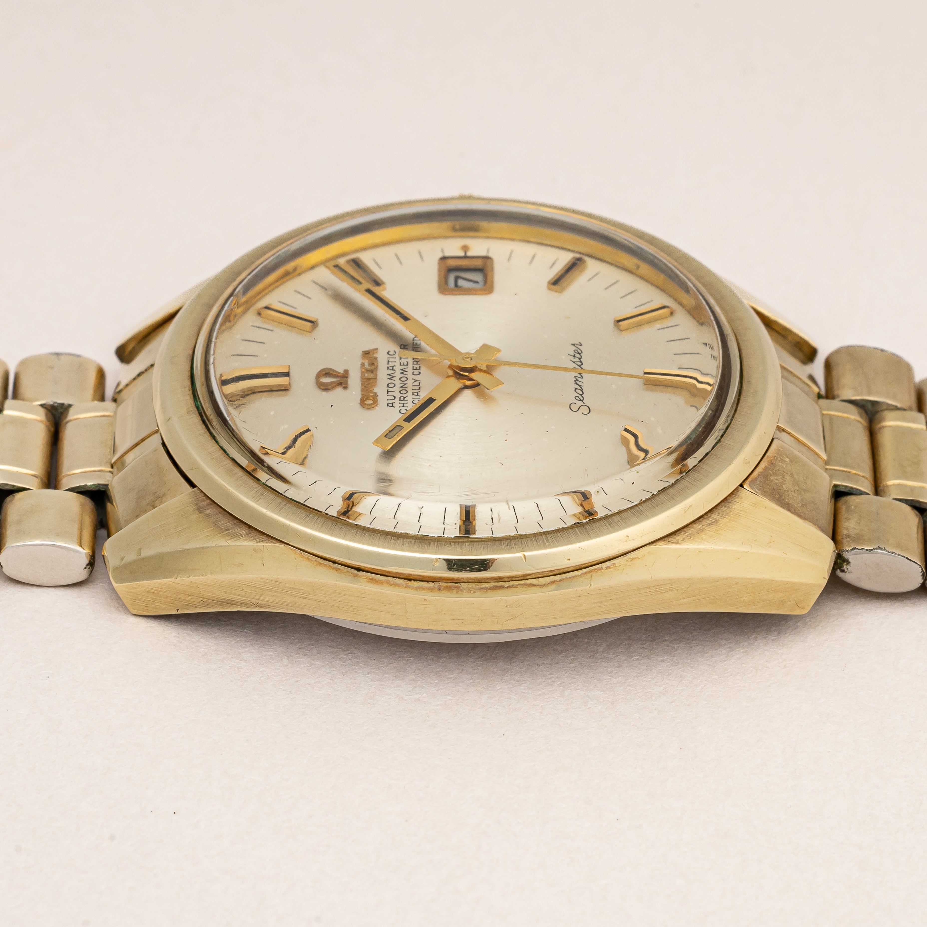 オメガ シーマスター クロノメーター 1968年製 Ref.168.022 トップゴールド