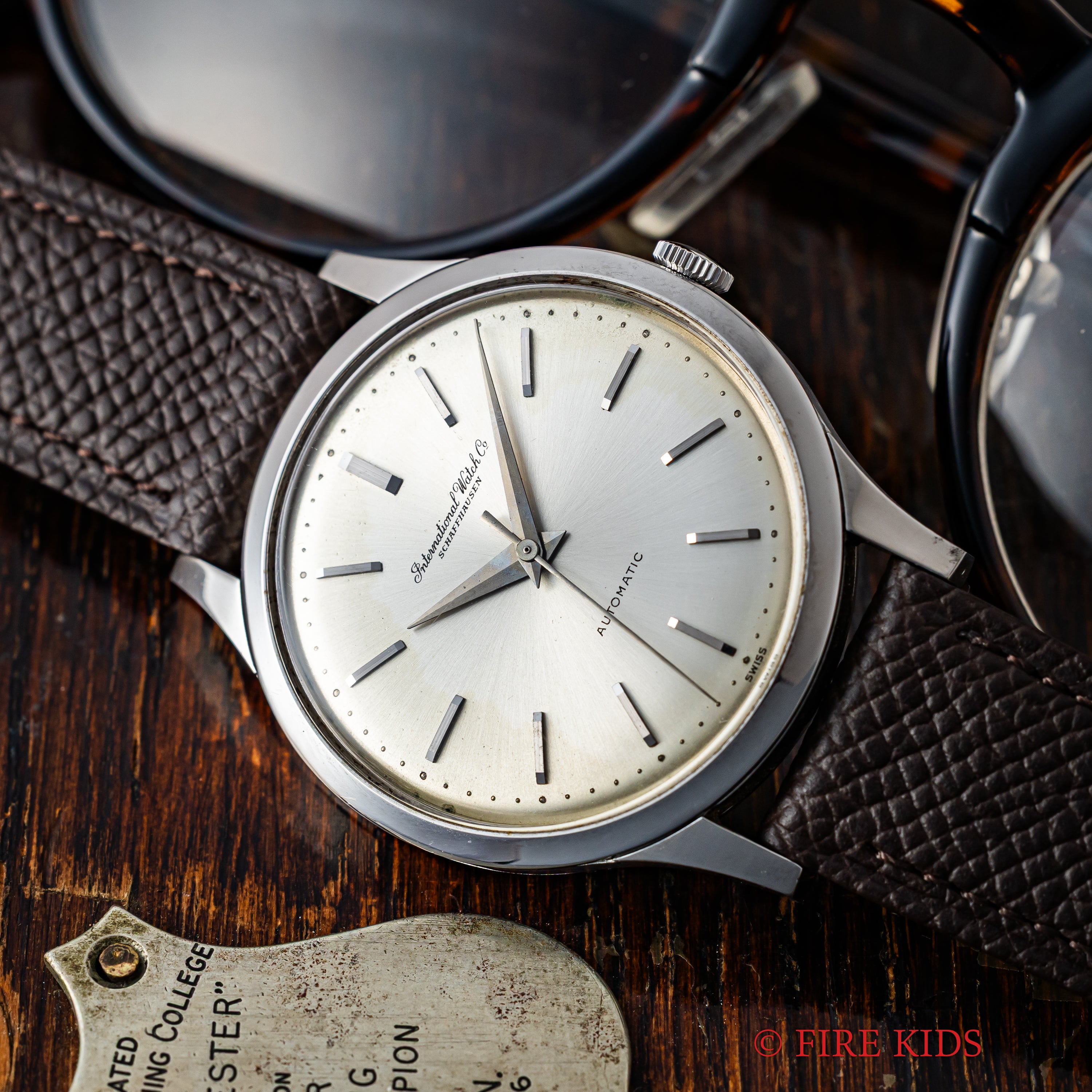 IWC 36㎜ジャンボケース ペラトン式ノンデイト自動巻 1965年製 Cal.853 お魚リューズ