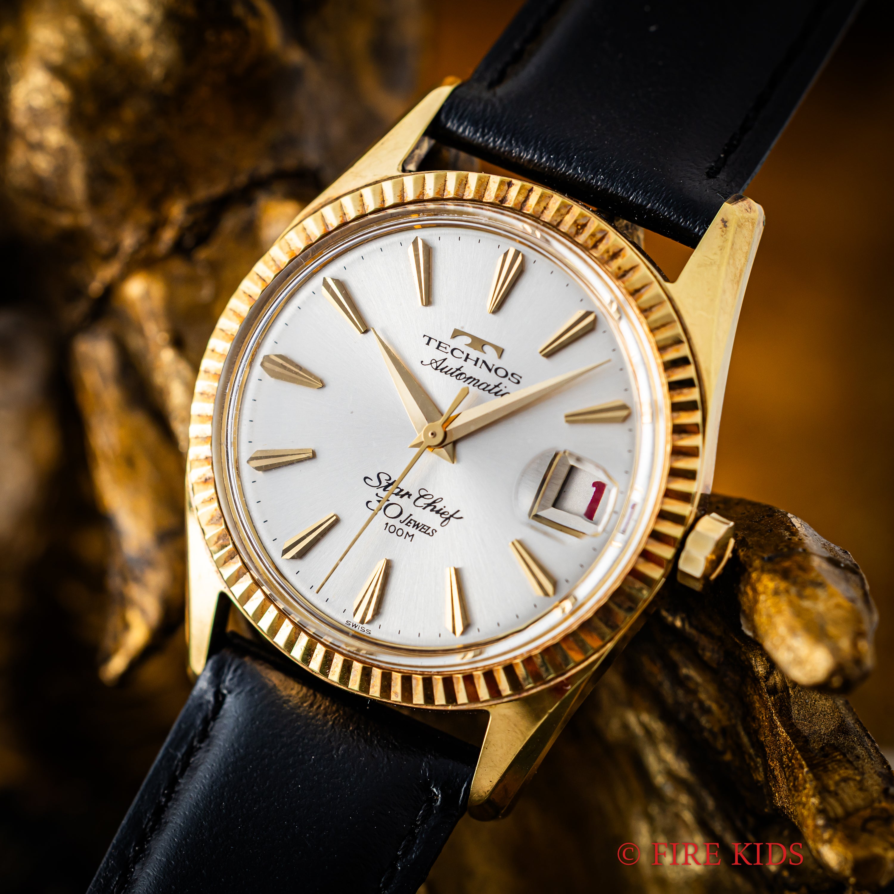TECHNOS テクノス Star Chief 腕時計 30石メンズ手巻き TECHNOS テクノス Star Chief 腕時計 30石メンズ手巻き - メルカリ