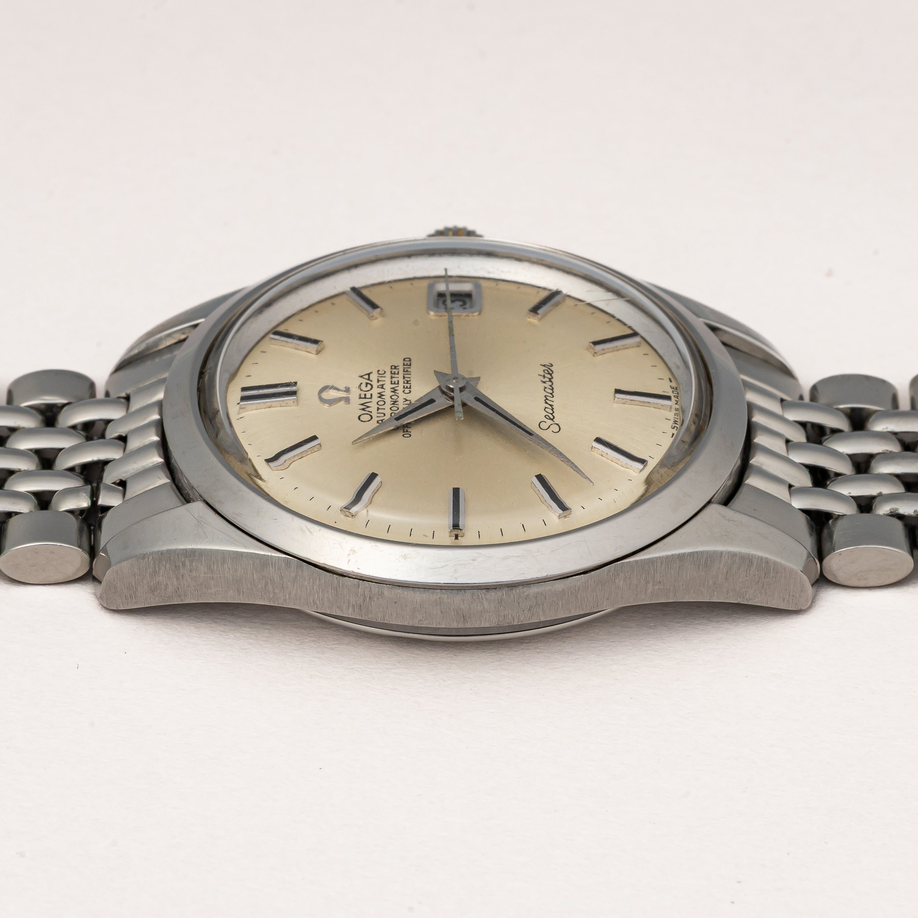 オメガ シーマスター クロノメーター 1969年製 Ref.166.010 純正ブレス付き 自動巻