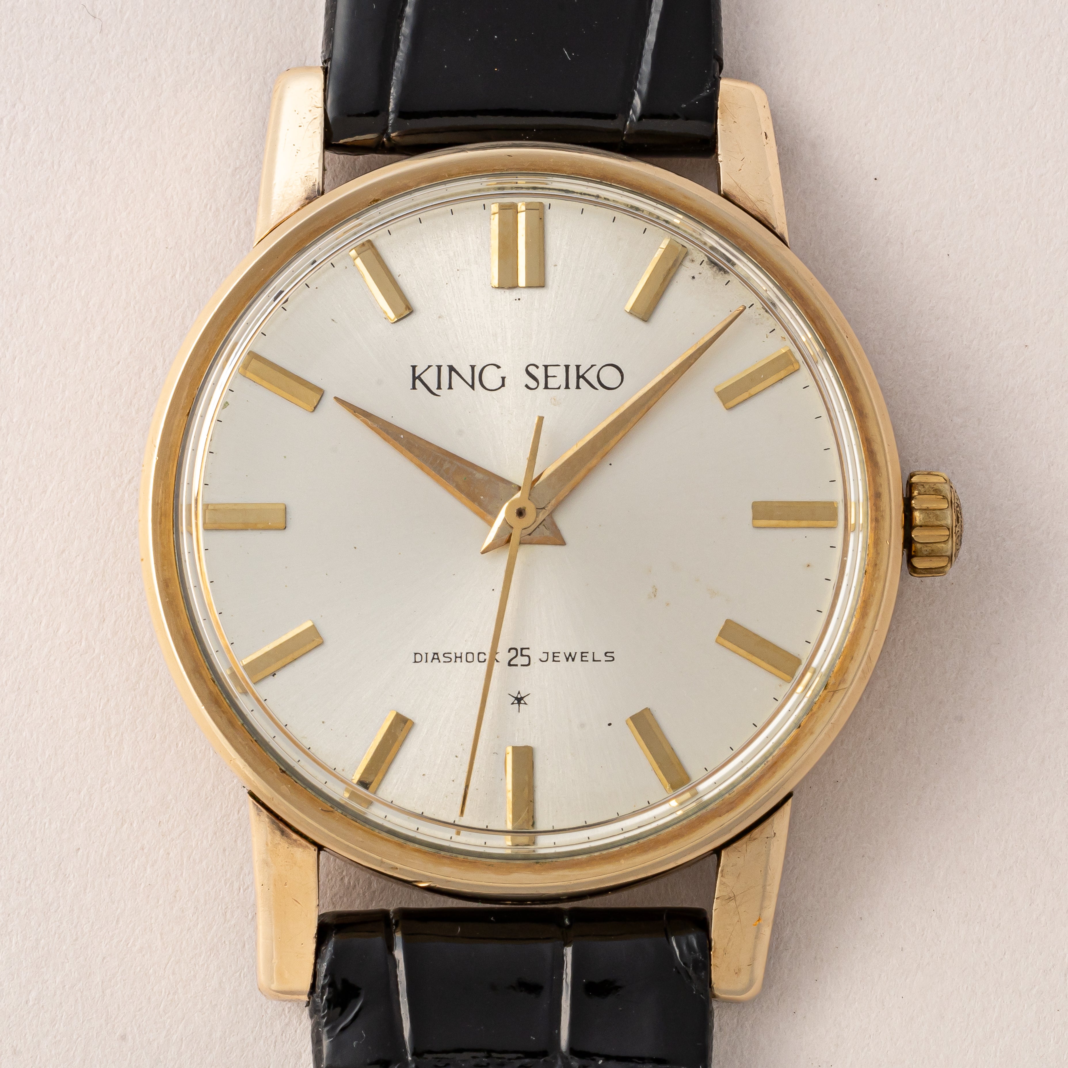 キングセイコー ファーストモデル 1962年製 Ref.J14102 KS 14金張り