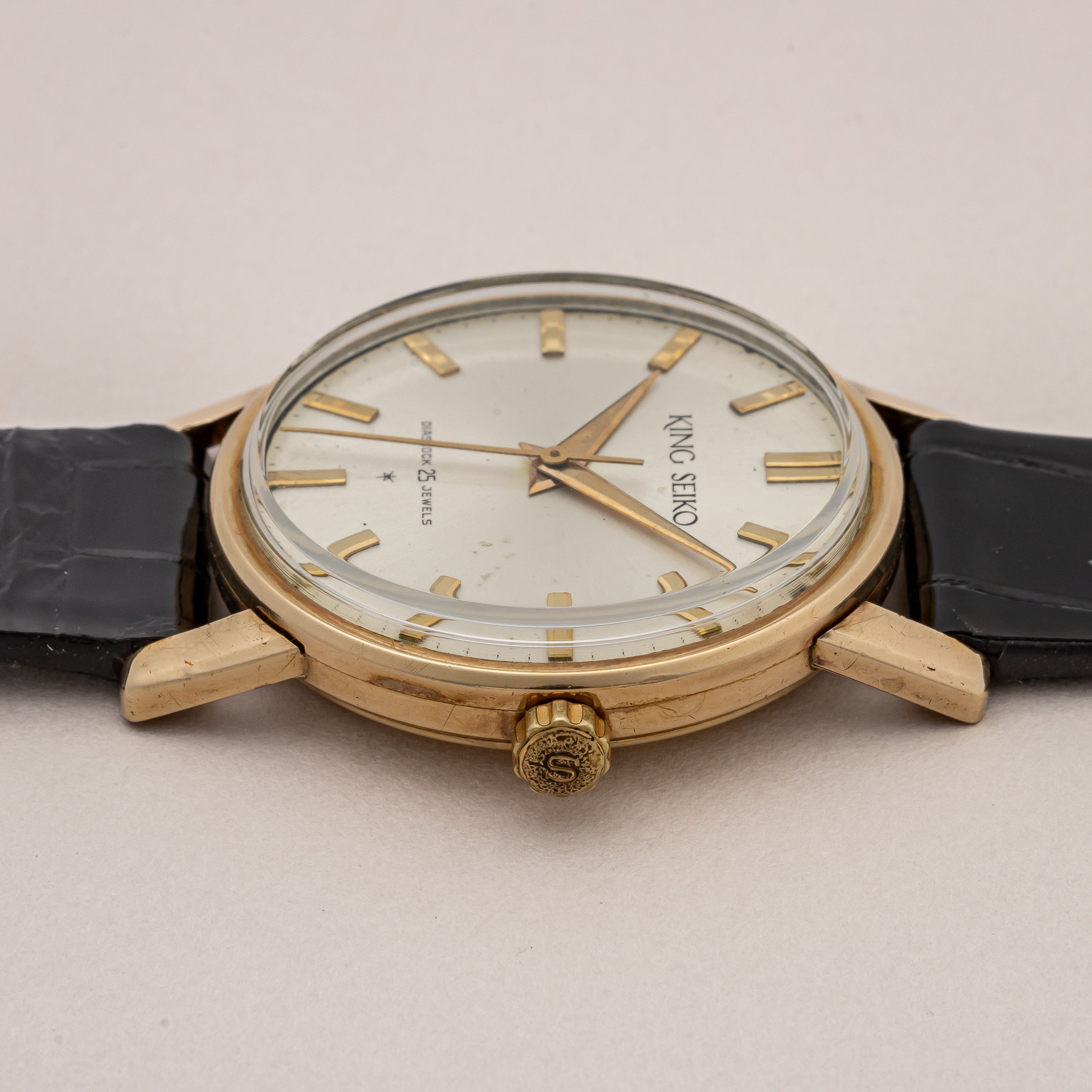 キングセイコー ファーストモデル 1962年製 Ref.J14102 KS 14金張り