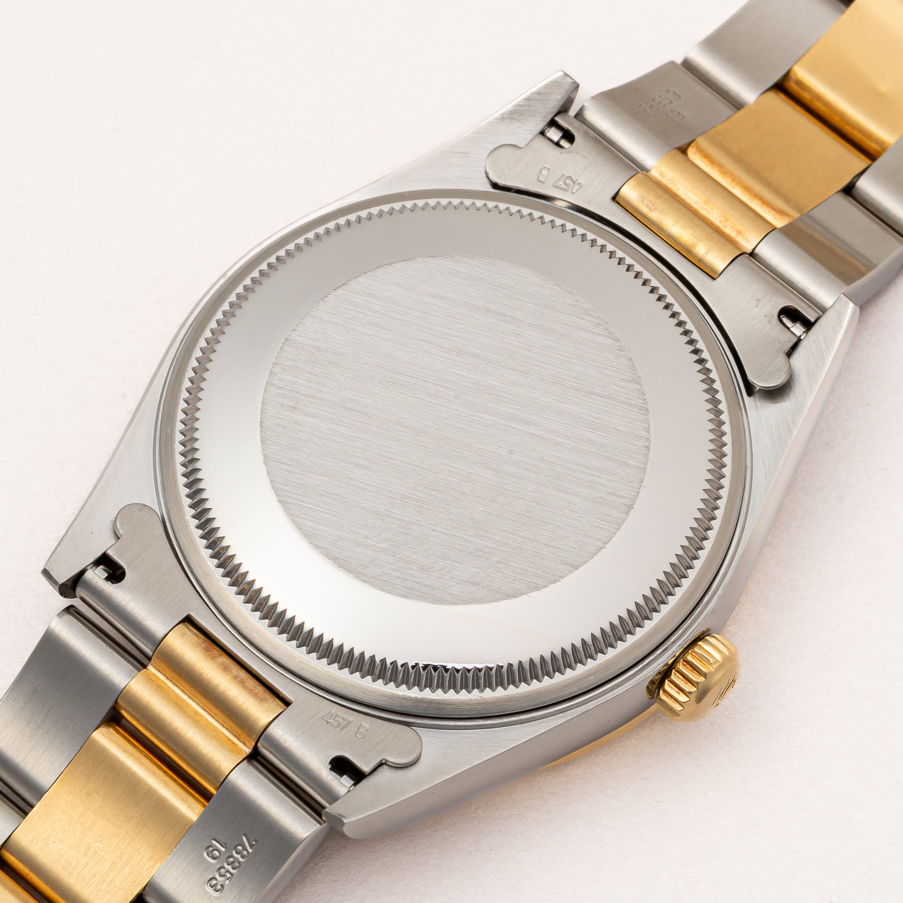 ロレックス オイスターパーペチュアル コンビ 1996年製 Ref.14203 グレー エクスプローラーダイヤル