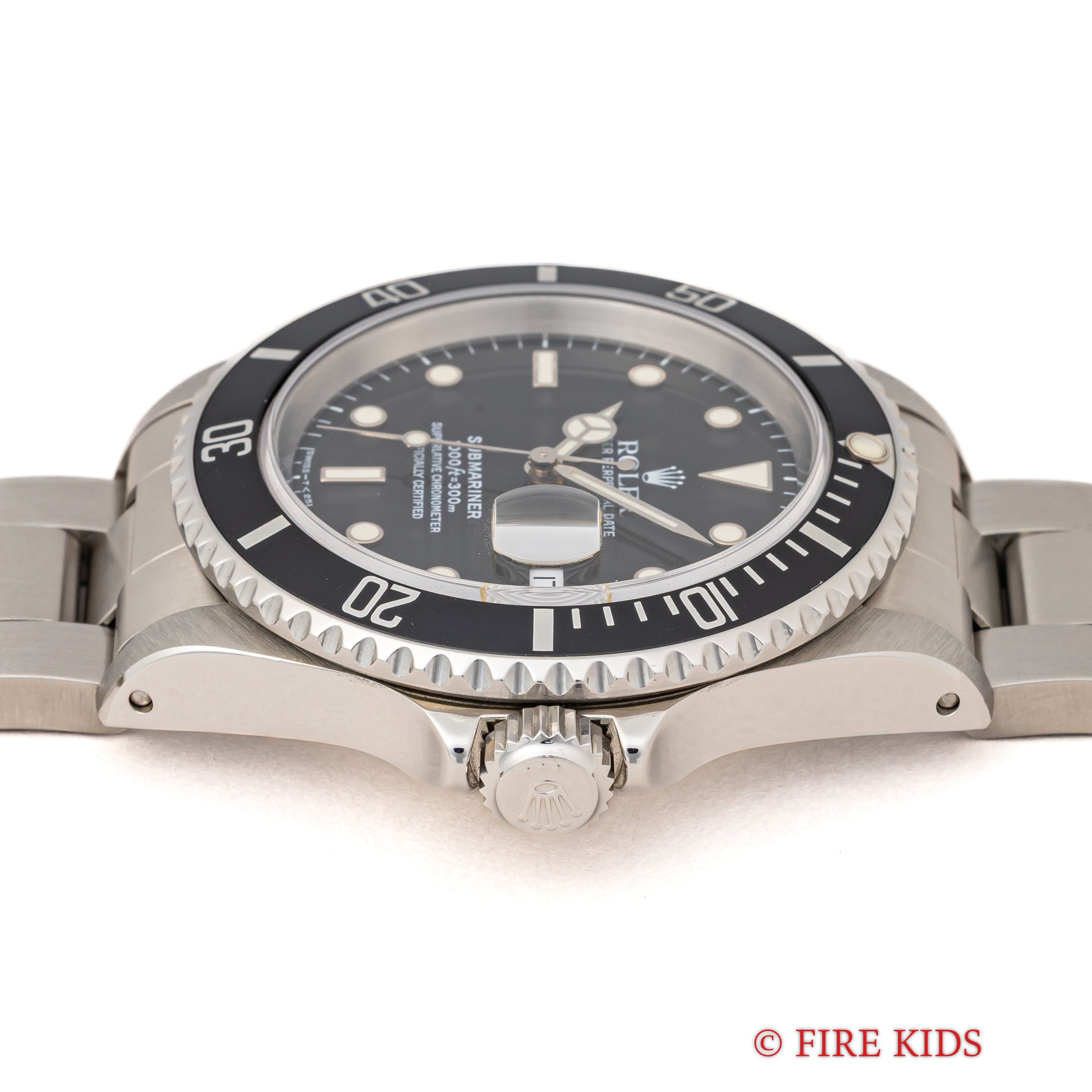 ロレックス サブマリーナーデイト 1997年製 Ref.16610 オールトリチウム 箱-ギャラ-国際サービス保証書