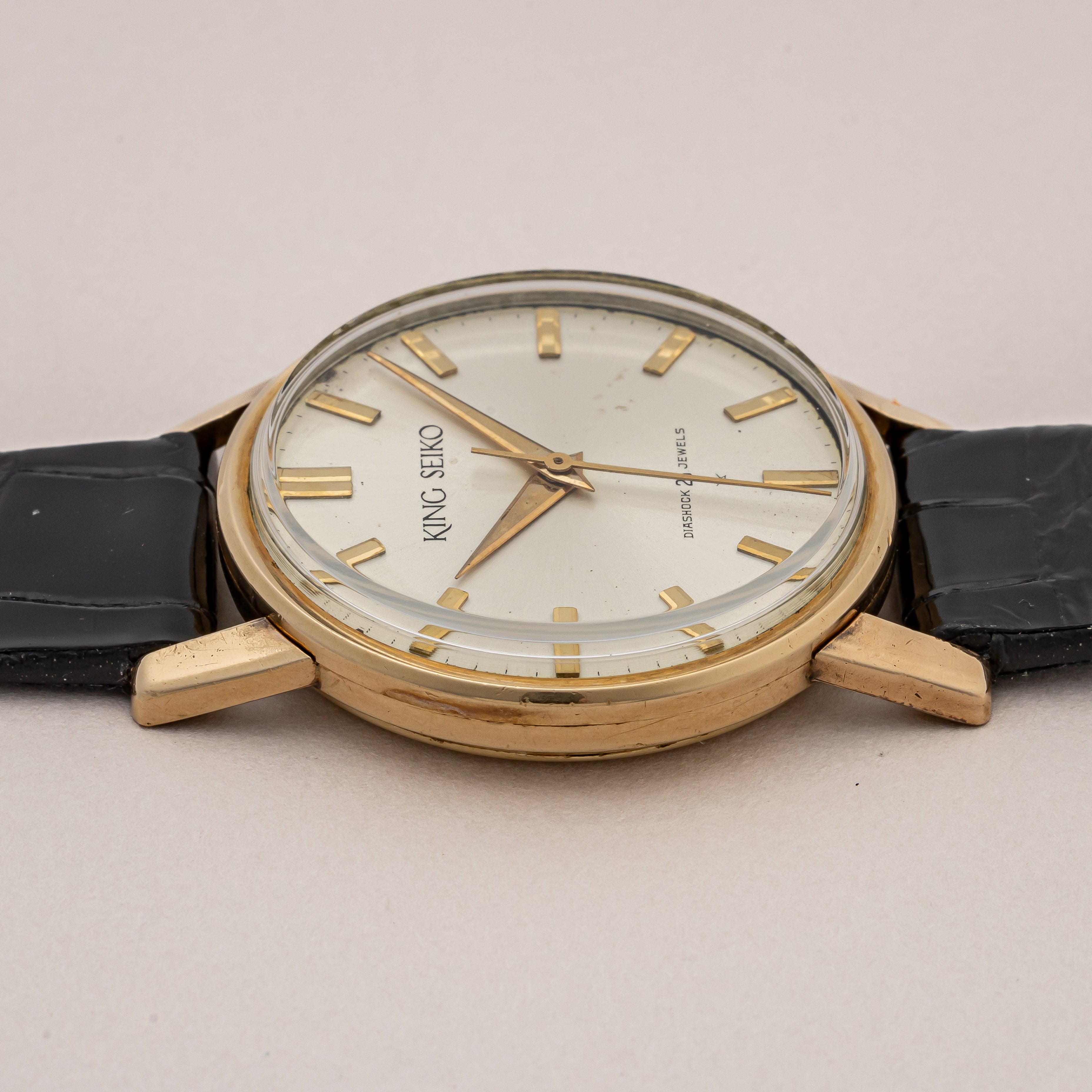 キングセイコー ファーストモデル 1962年製 Ref.J14102 KS 14金張り