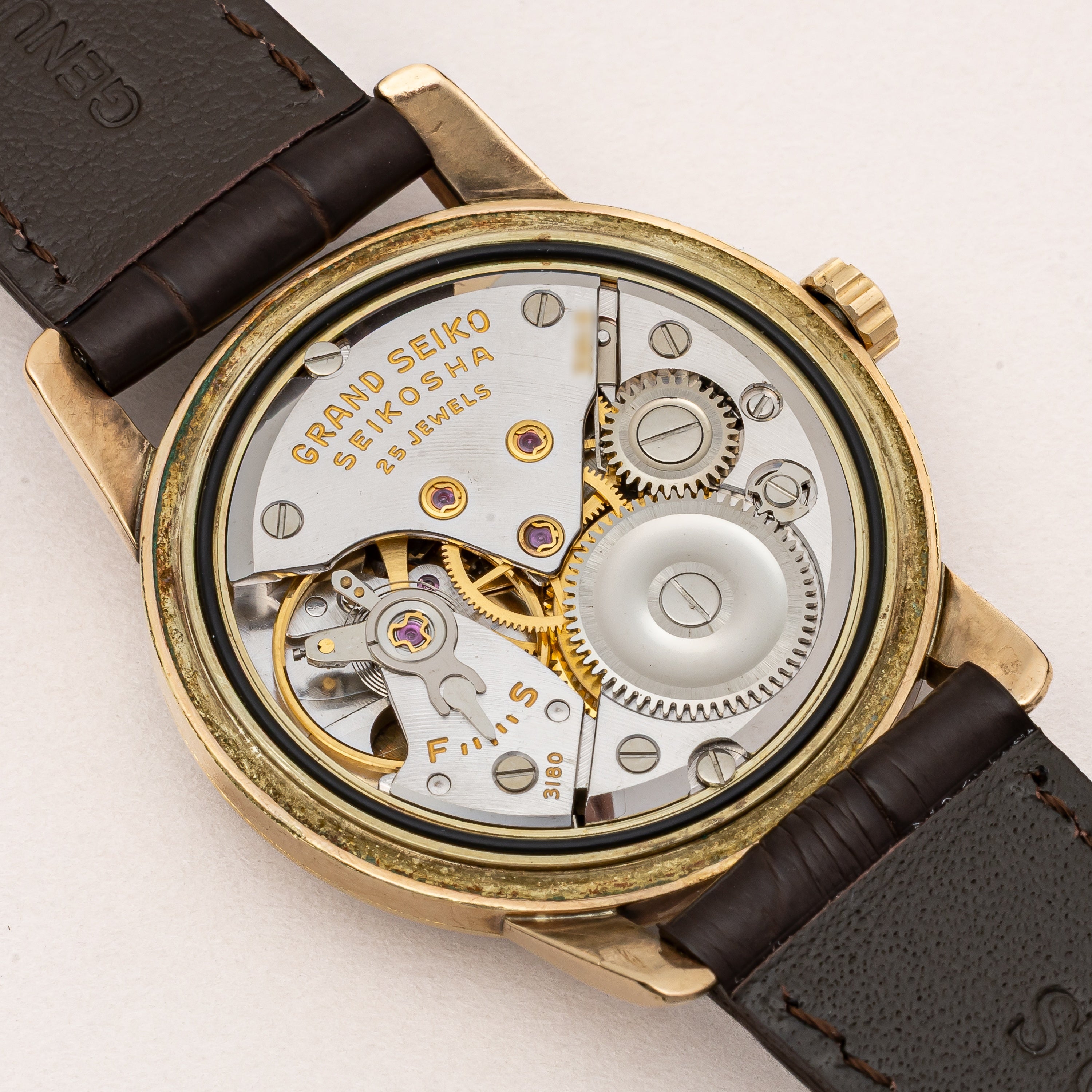 グランドセイコー ファーストモデル 1963年製 Ref.J14070 GS アップライトダイヤル