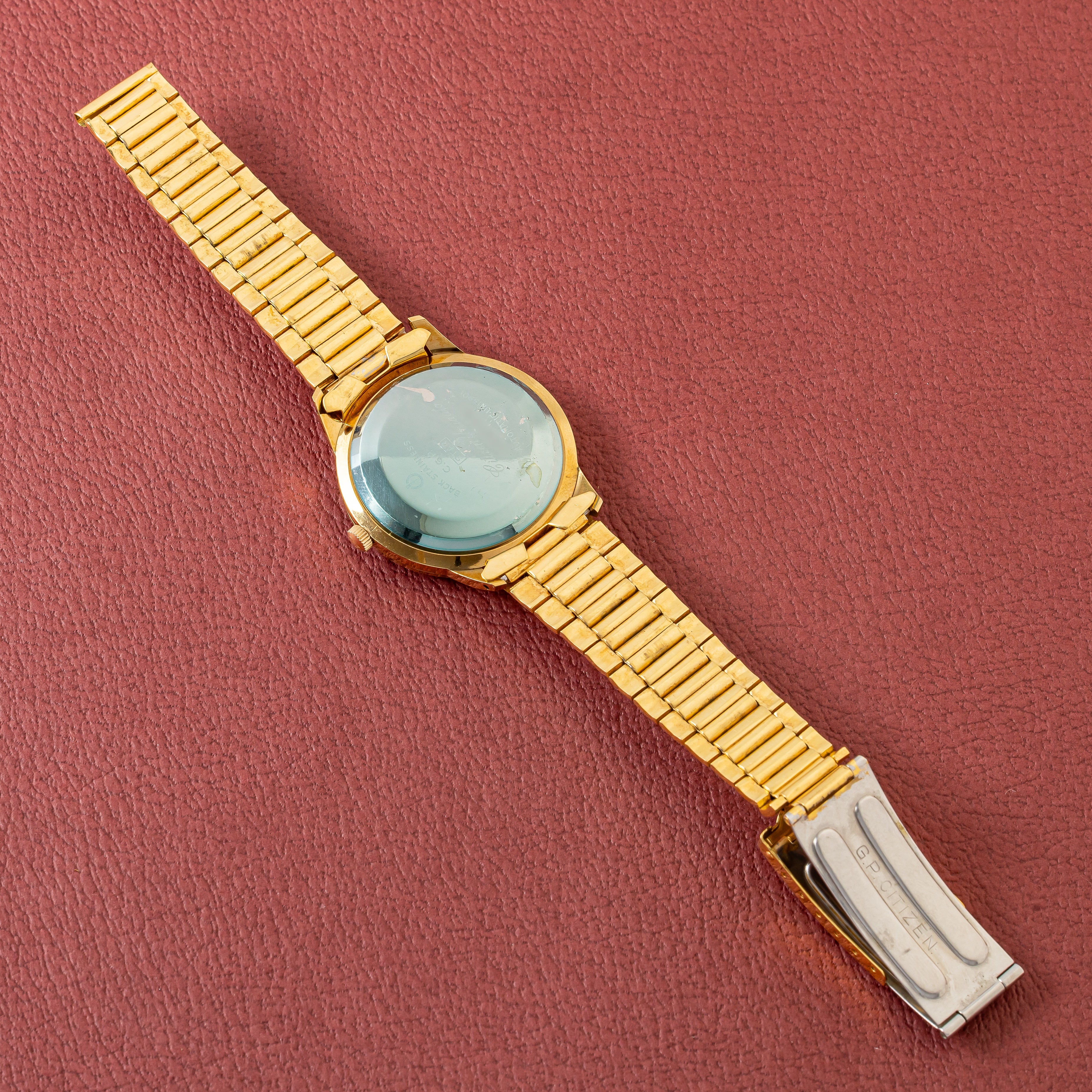 シチズン ユニオート 1963年製 Ref.UNI5901 C.G.P レッドダイヤル 未使用品 タグ付き