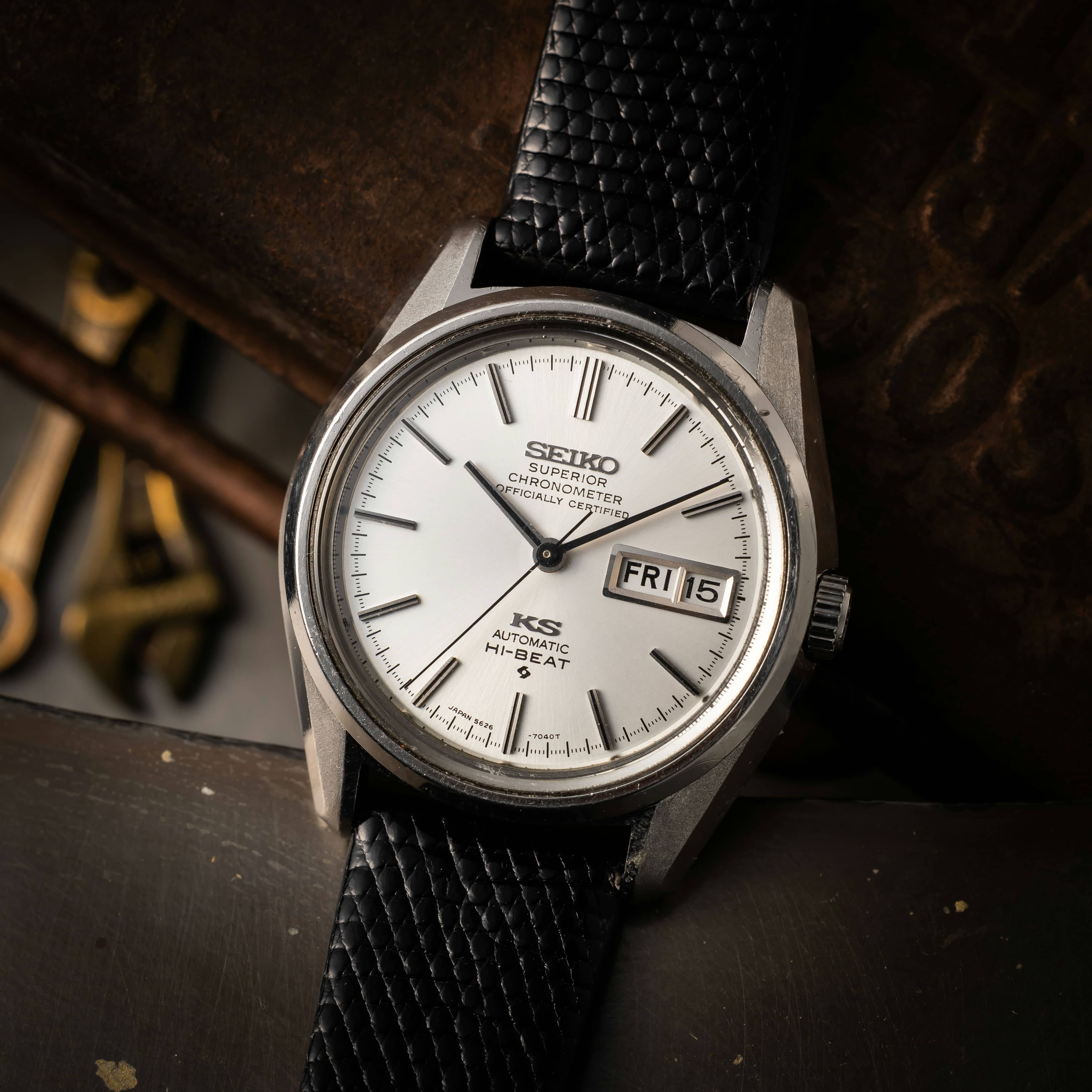 セイコー キングセイコー 56KS 1969年製 スーペリア ワンピースケース Ref.5626-7040 クロノメーター証付き