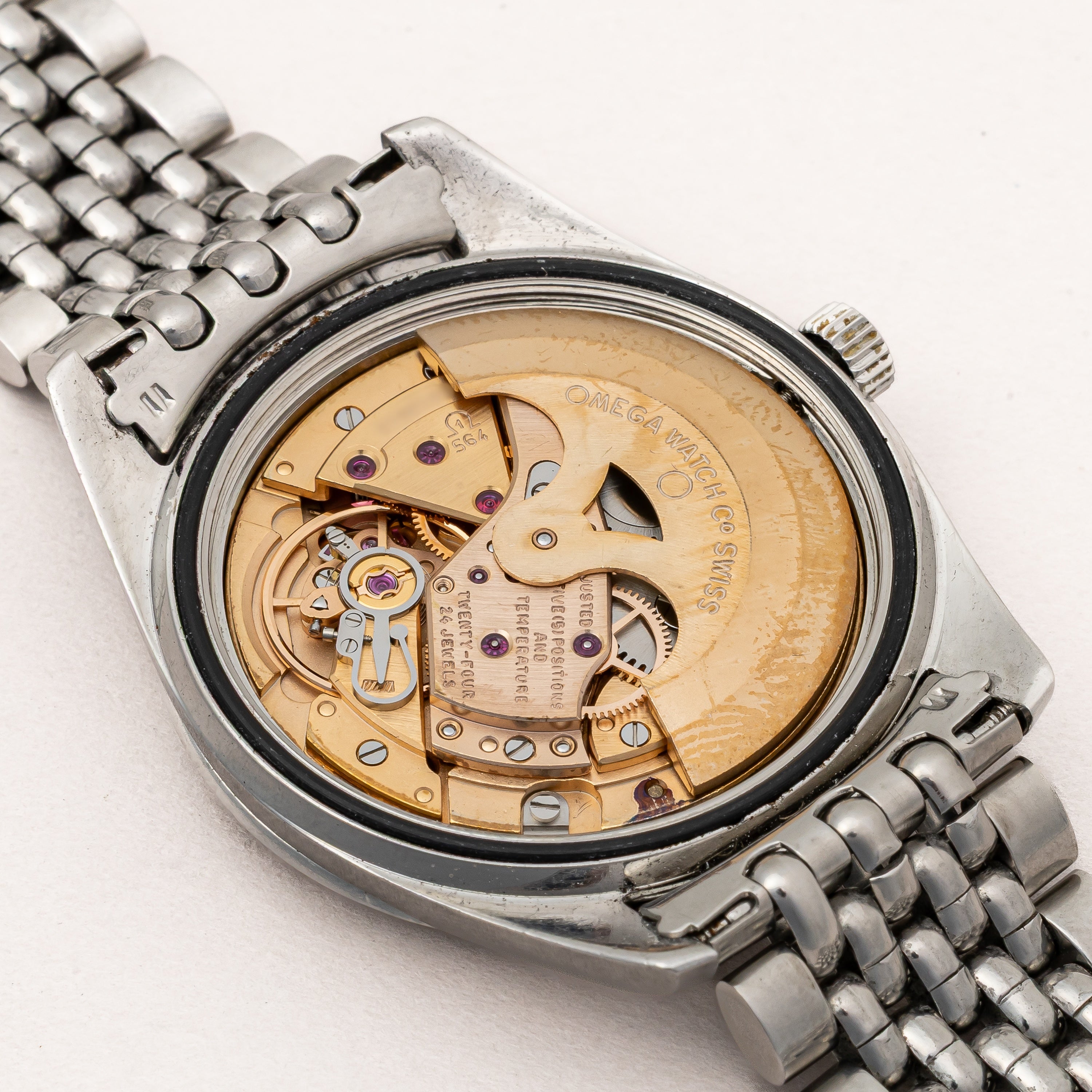 オメガ シーマスター クロノメーター 1969年製 Ref.166.010 純正ブレス付き 自動巻