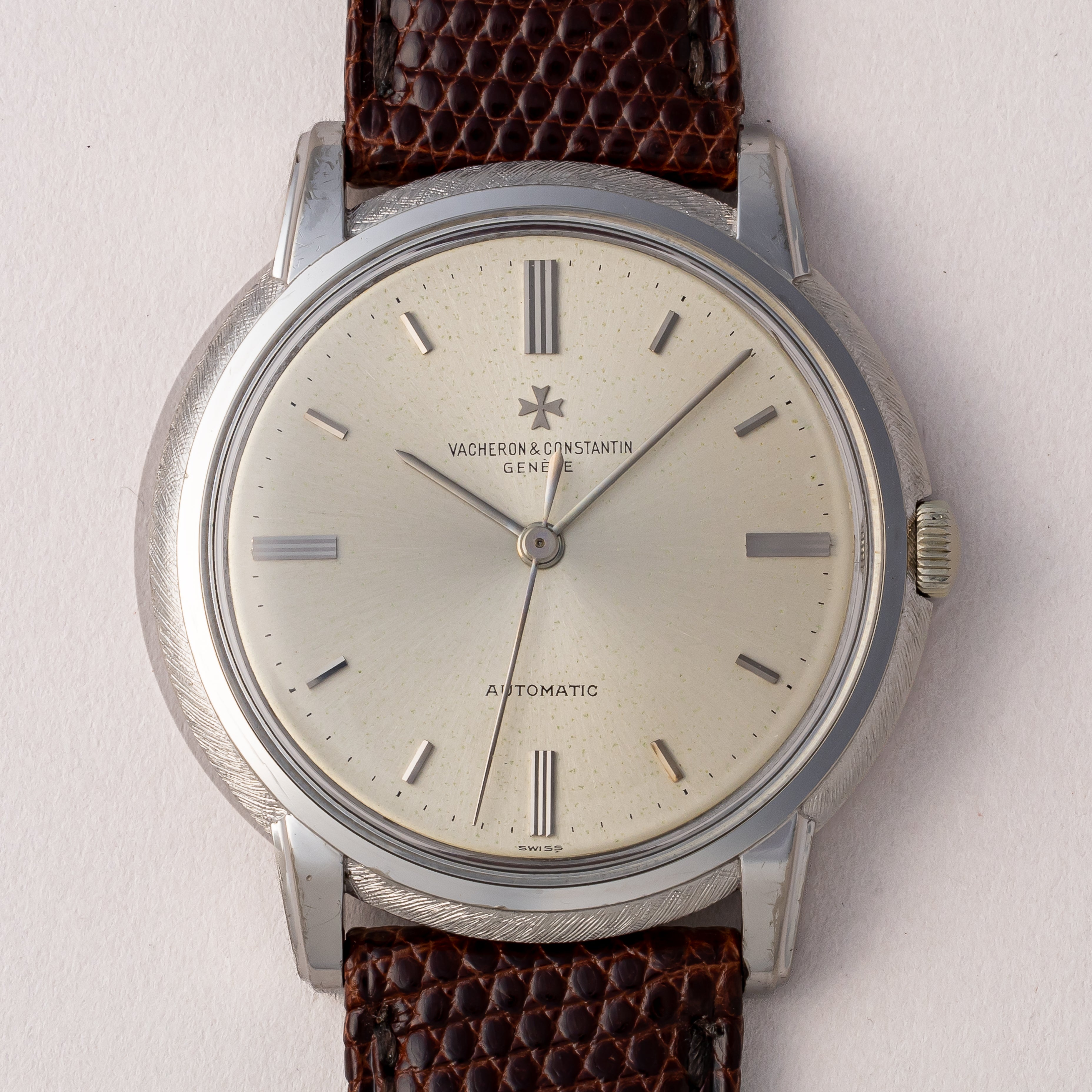 ヴァシュロン・コンスタンタン ラウンドケース 18金無垢 Ref.63940 1960年代後半製 純正尾錠付き