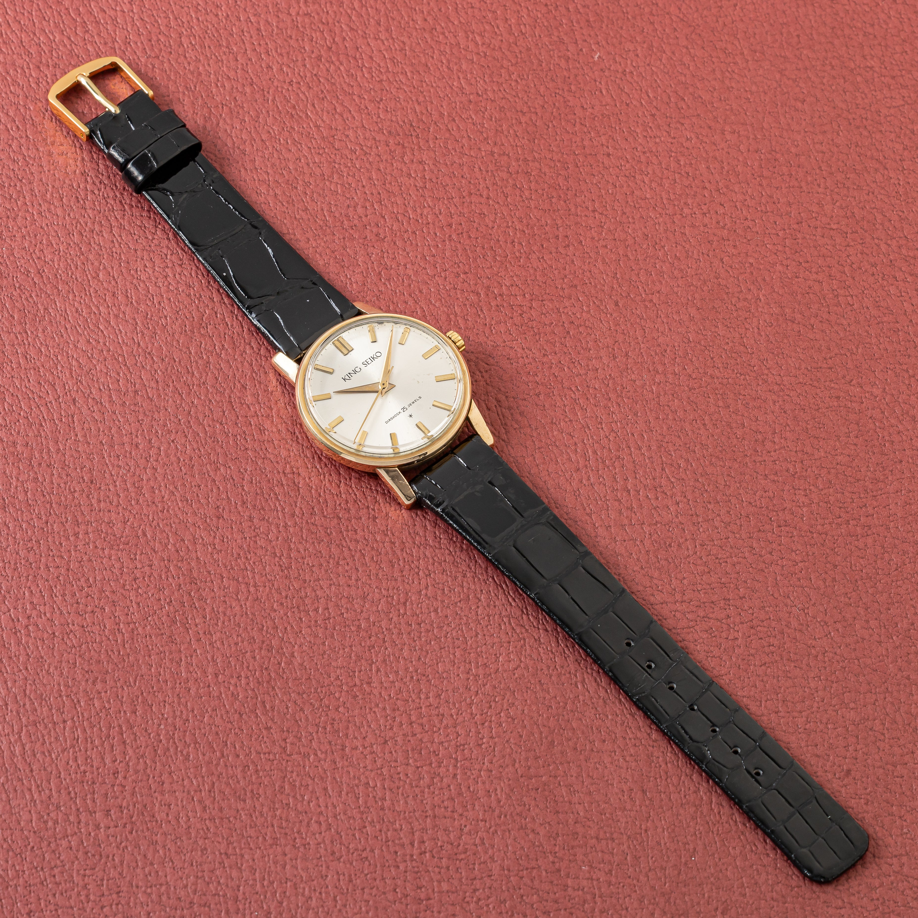 キングセイコー ファーストモデル 1962年製 Ref.J14102 KS 14金張り