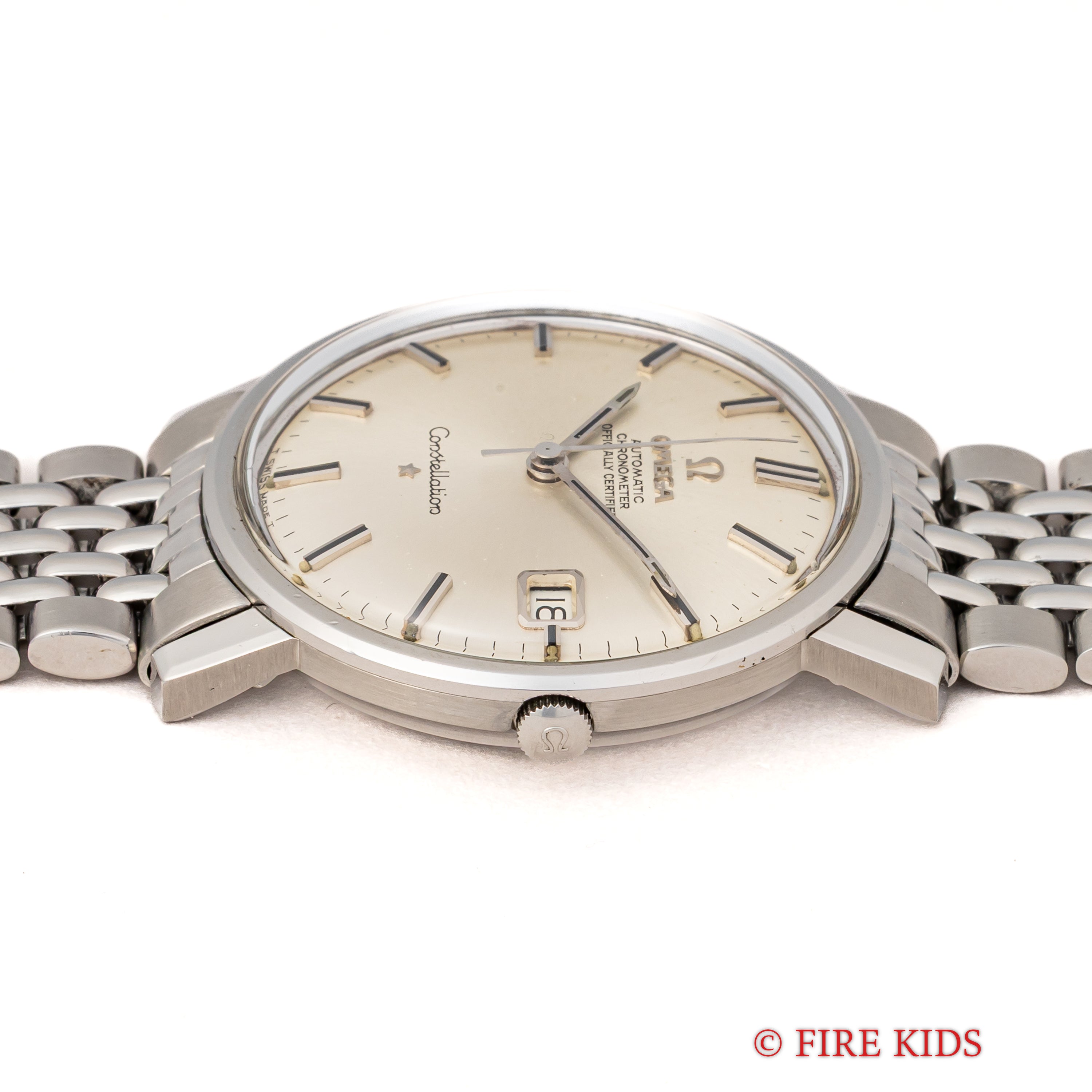 オメガ コンステレーション 自動巻きクロノメーター 1967年製 Ref.168.010 Cal.564 純正ライスブレス