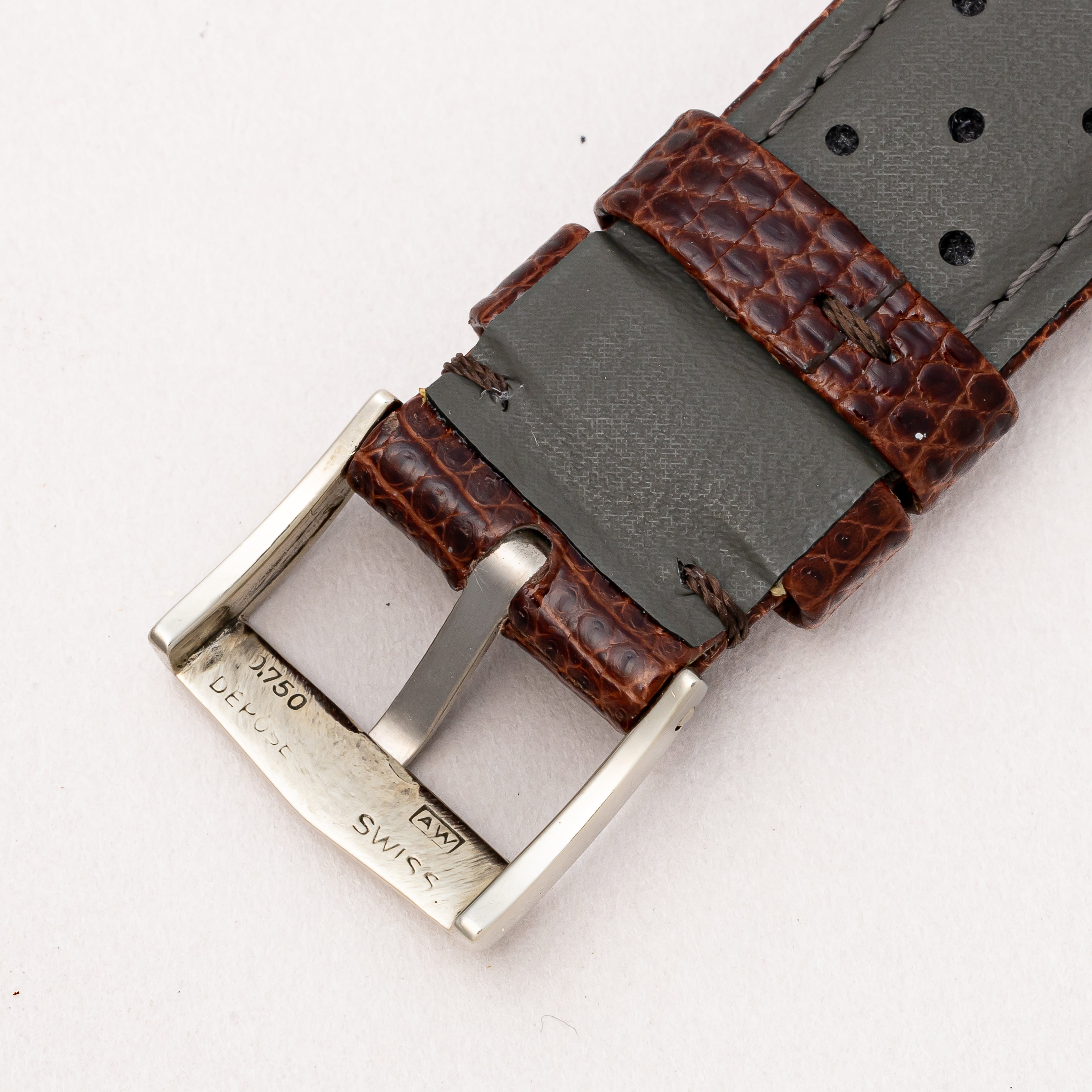 ヴァシュロン・コンスタンタン ラウンドケース 18金無垢 Ref.63940 1960年代後半製 純正尾錠付き