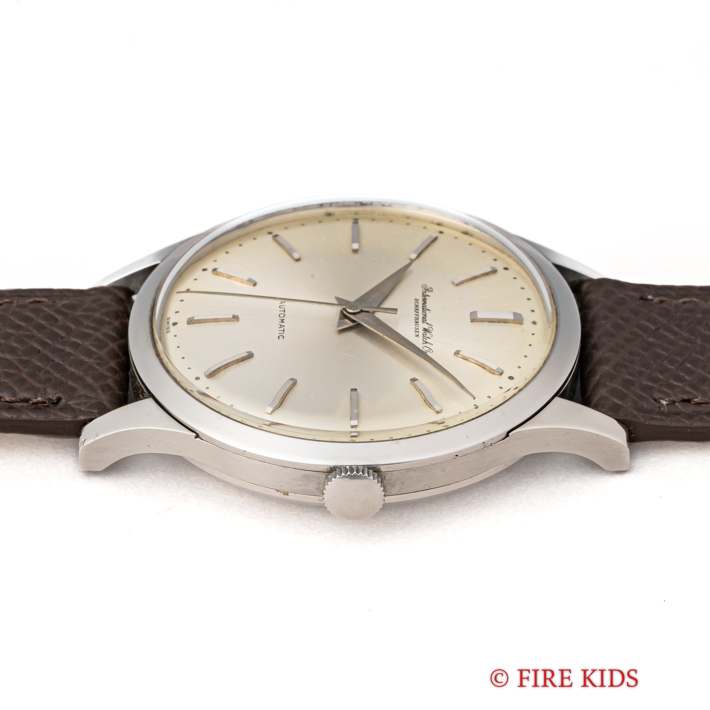 IWC 36㎜ジャンボケース ペラトン式ノンデイト自動巻 1965年製 Cal.853 お魚リューズ