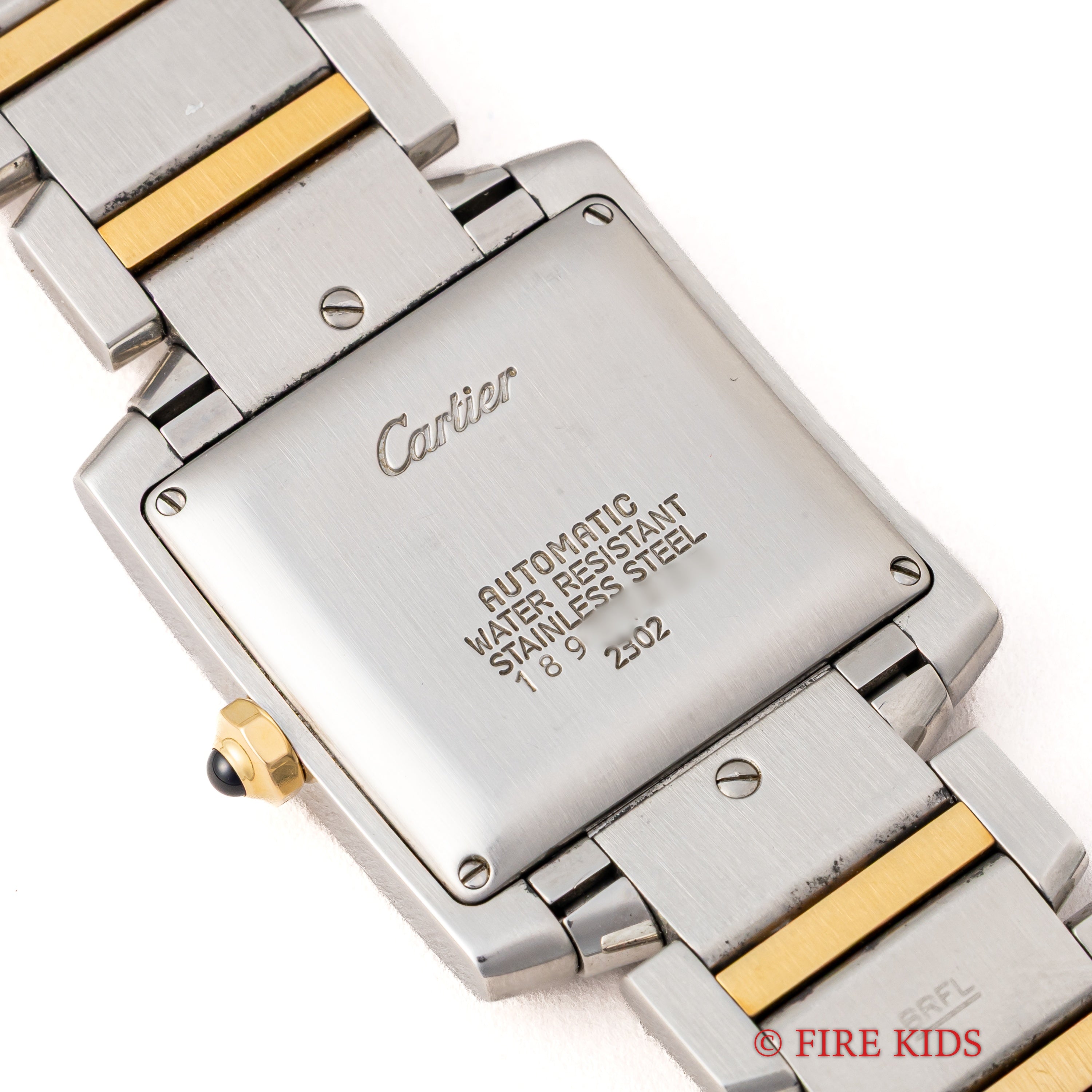 カルティエ タンクフランセーズ LMサイズ コンビ 2000年代製 自動巻 ギョウシェダイヤル