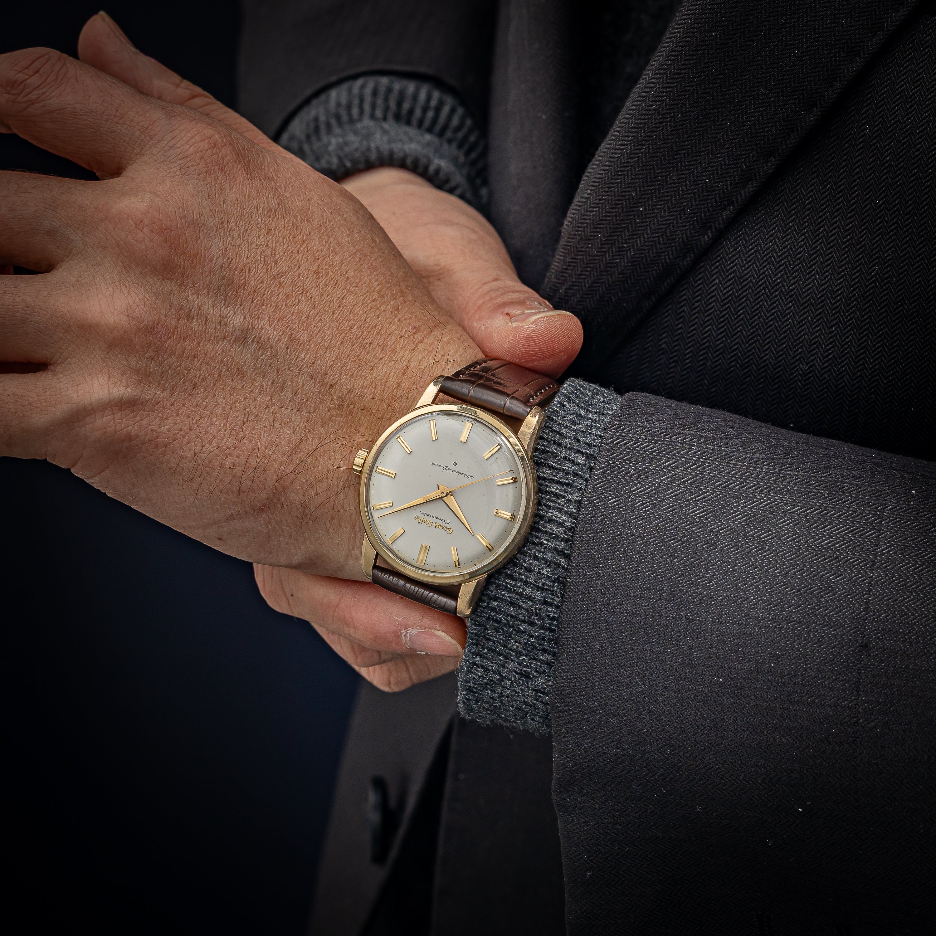 グランドセイコー ファーストモデル 1963年製 Ref.J14070 GS アップライトダイヤル