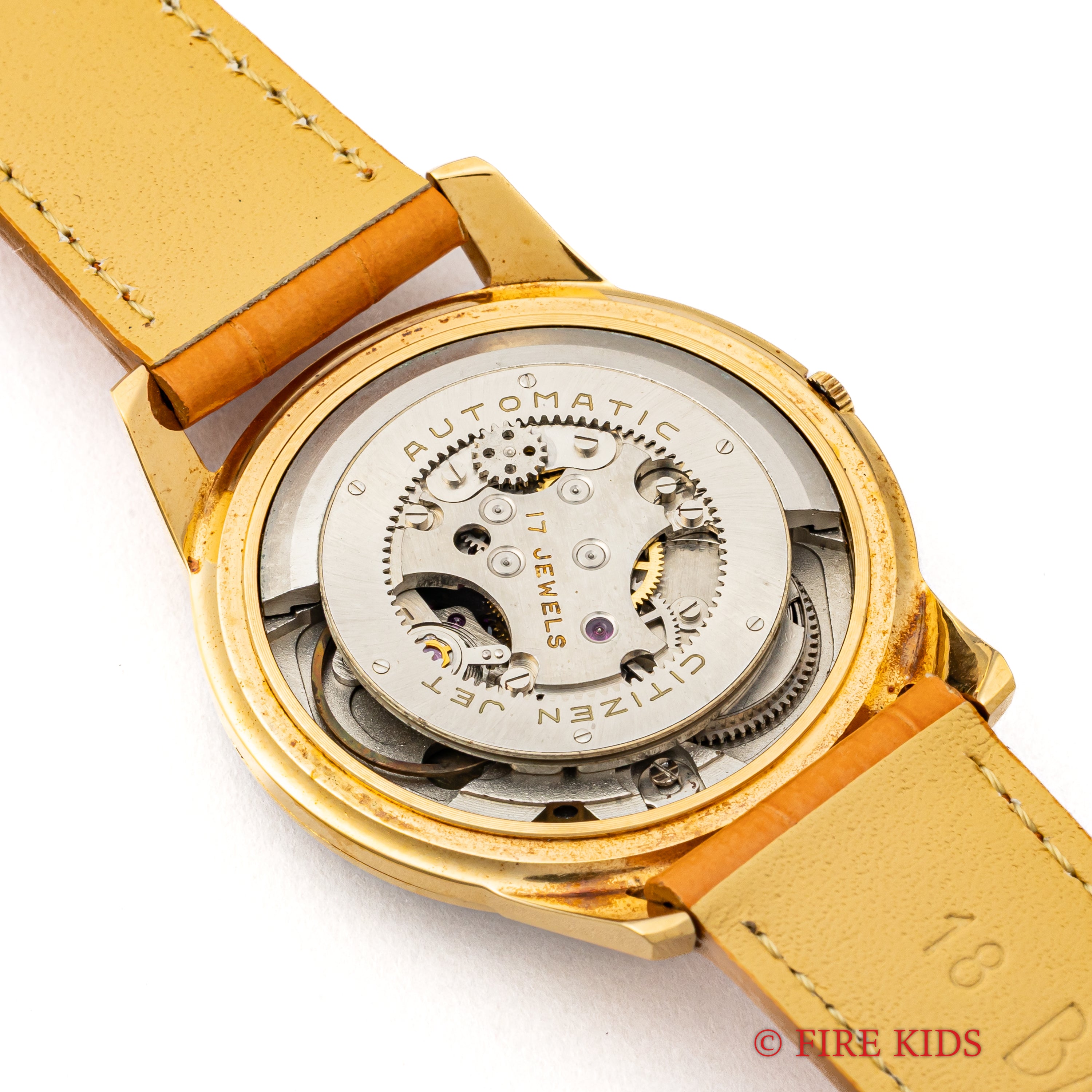 シチズン ジェット ルーキー 飛行機針 1966年製 未使用美品 ジェットローター自動巻き 地球儀文字盤