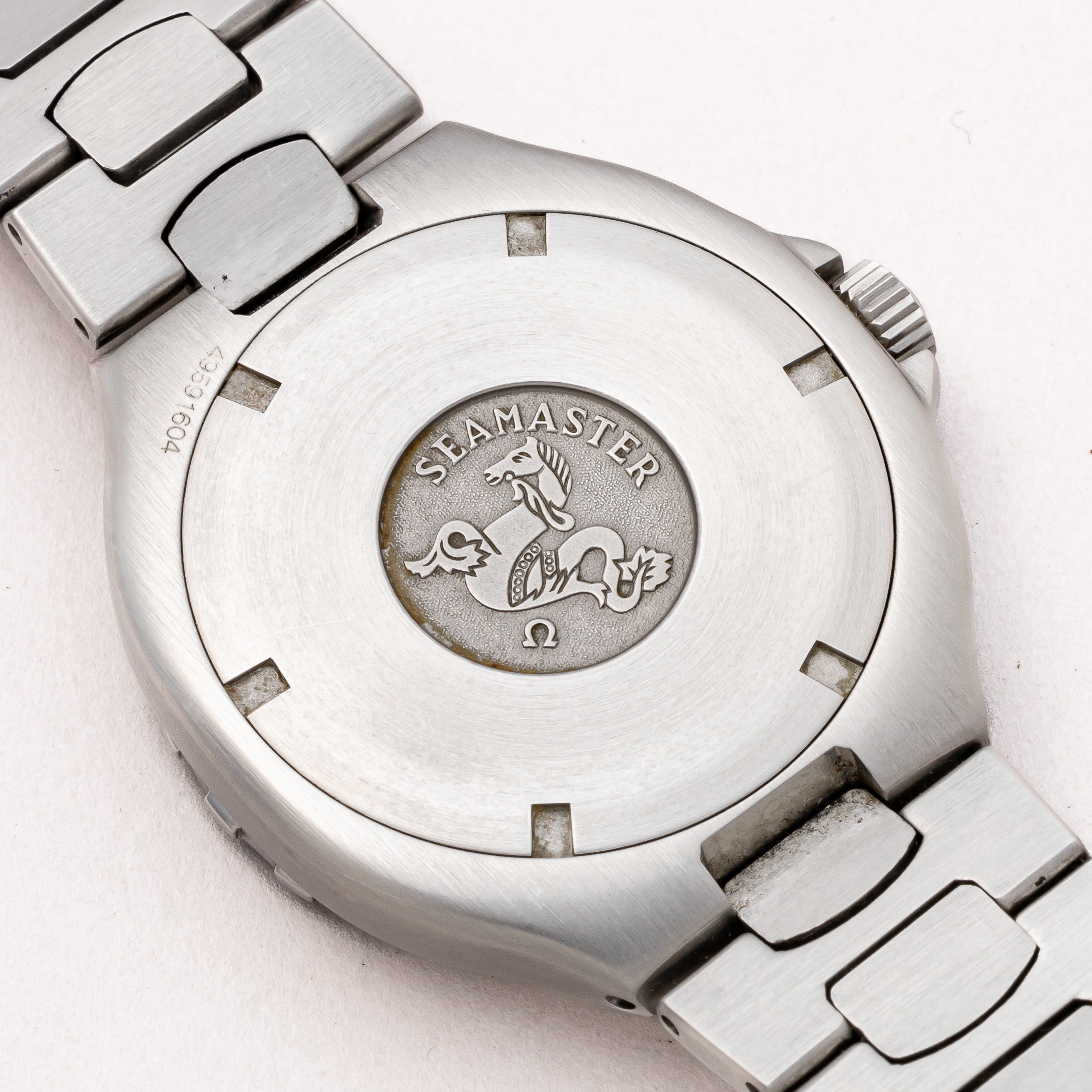 オメガ シーマスター クロノメーター 200m プレボンド 1988年製 Ref.368.1062 箱、ギャラ付き