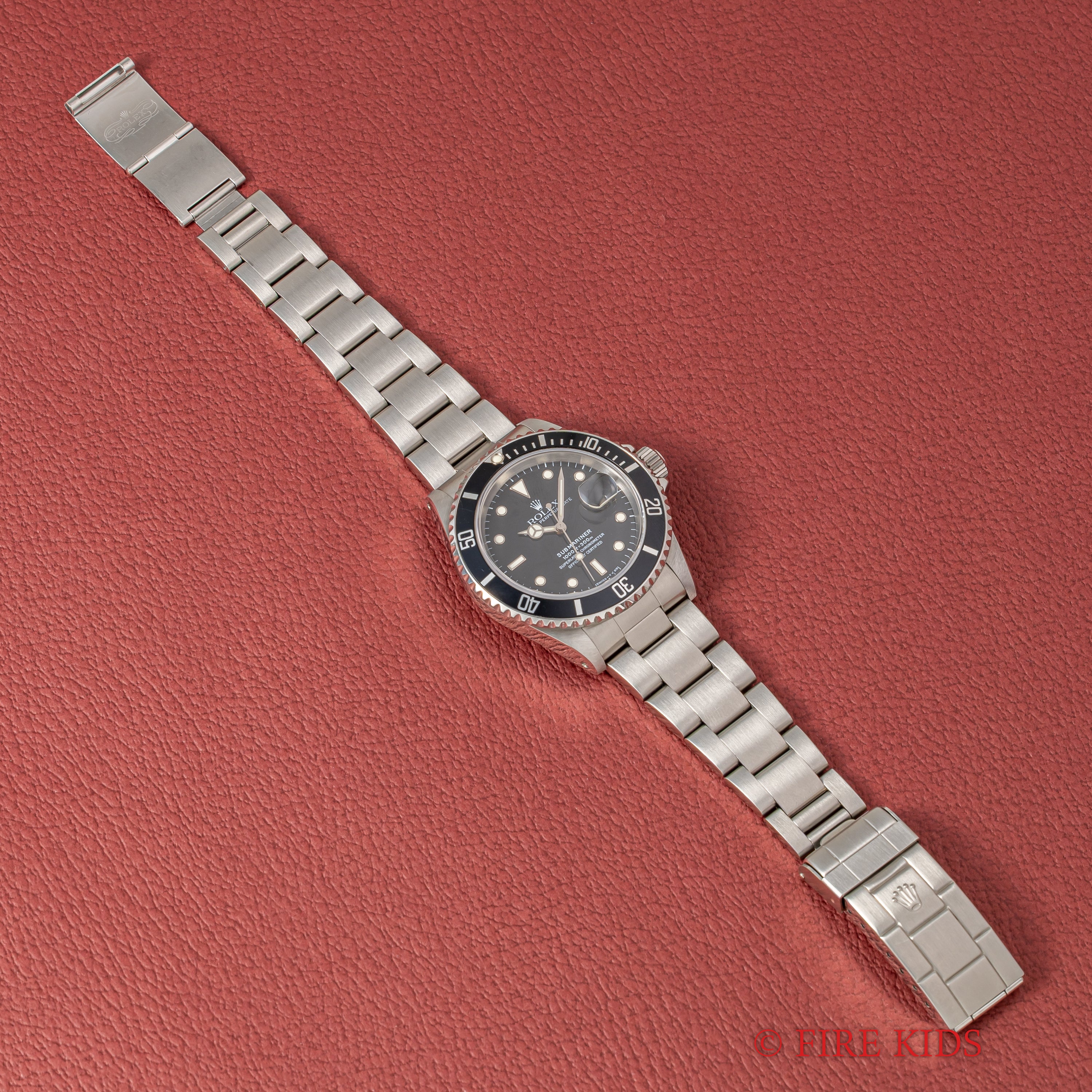 ロレックス サブマリーナーデイト 1997年製 Ref.16610 オールトリチウム 箱-ギャラ-国際サービス保証書