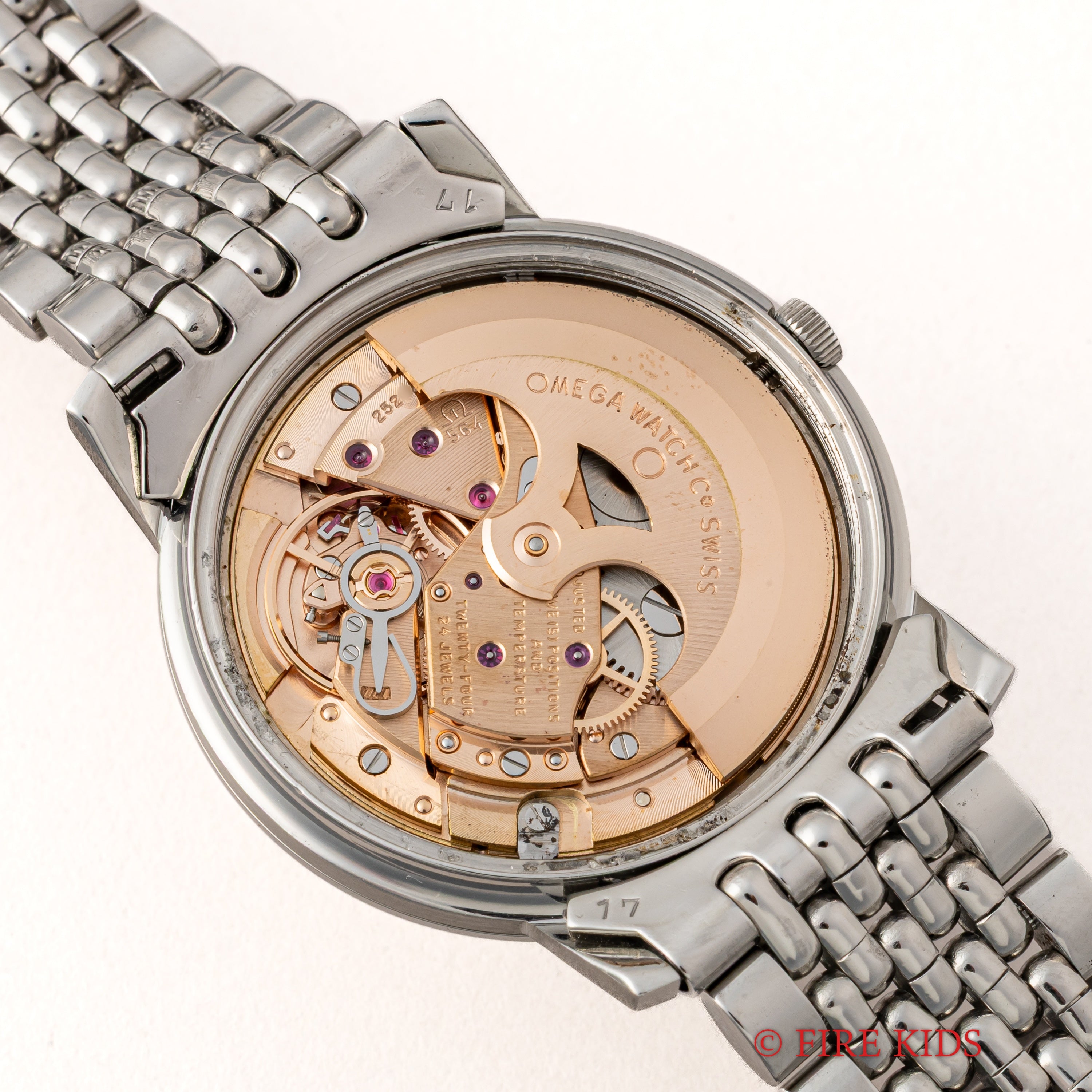 オメガ コンステレーション 自動巻きクロノメーター 1967年製 Ref.168.010 Cal.564 純正ライスブレス