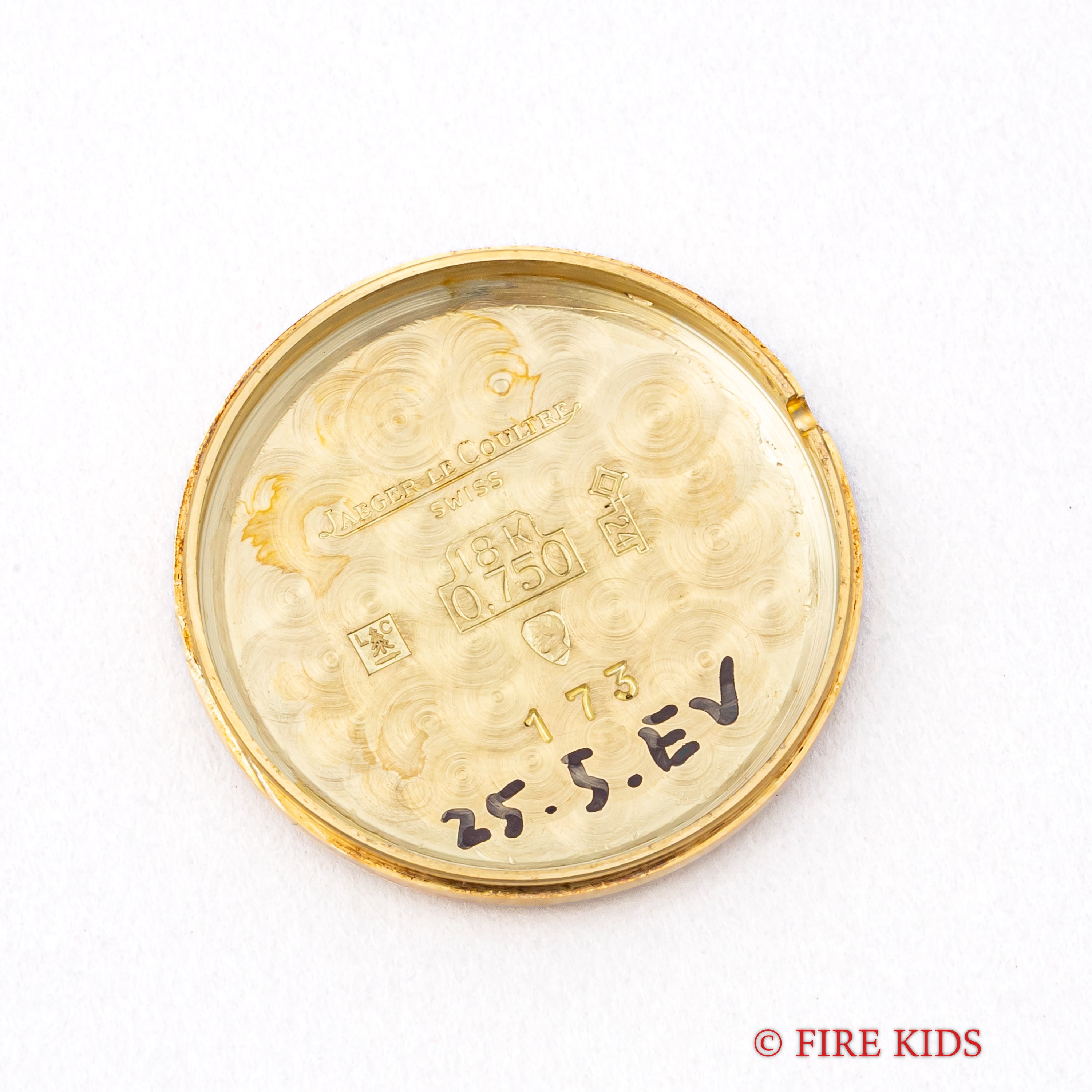 ジャガールクルト レディース オーバル型 ホワイトローマン 18金無垢 1970年代製 Ref.9218.21 手巻き