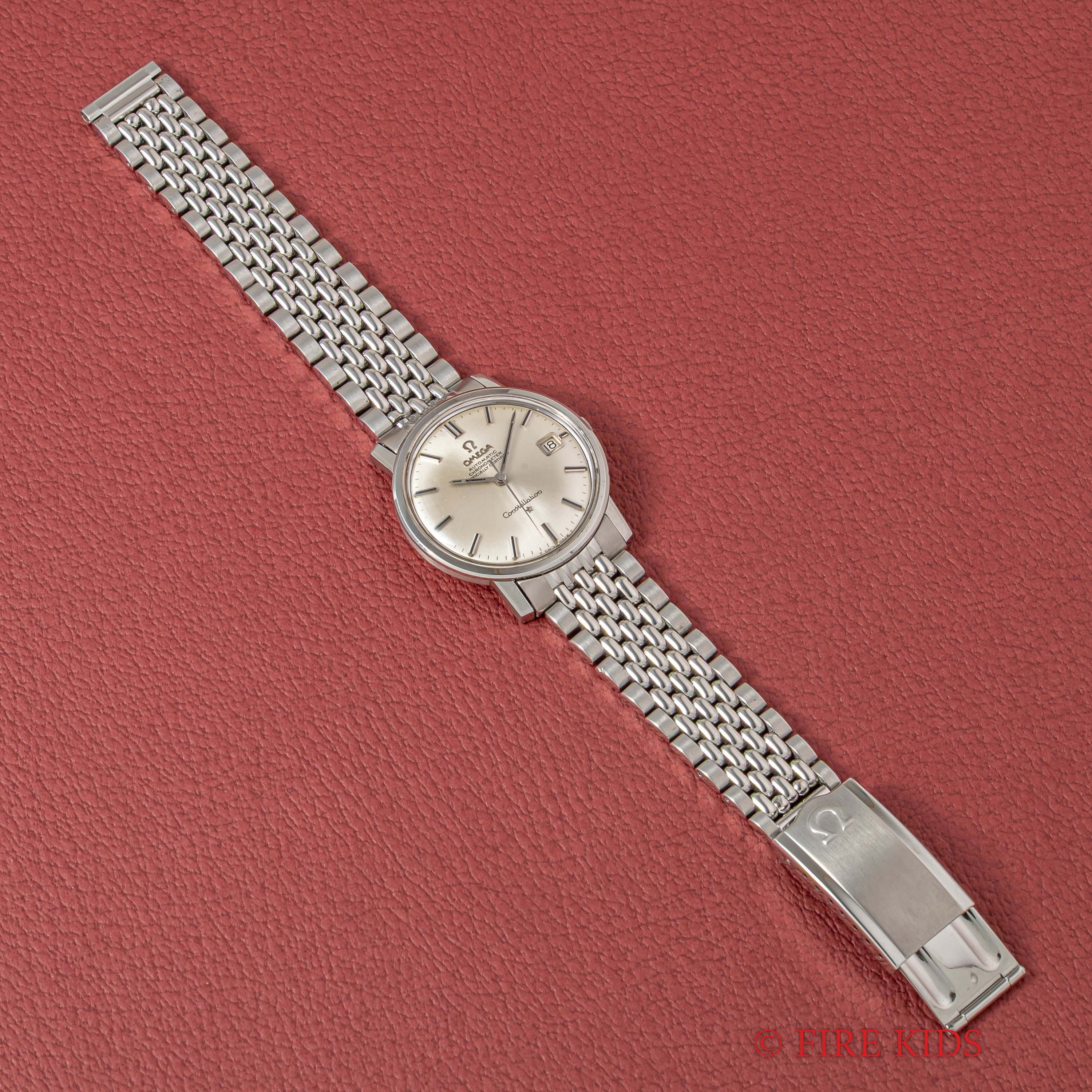 オメガ コンステレーション 自動巻きクロノメーター 1967年製 Ref.168.010 Cal.564 純正ライスブレス