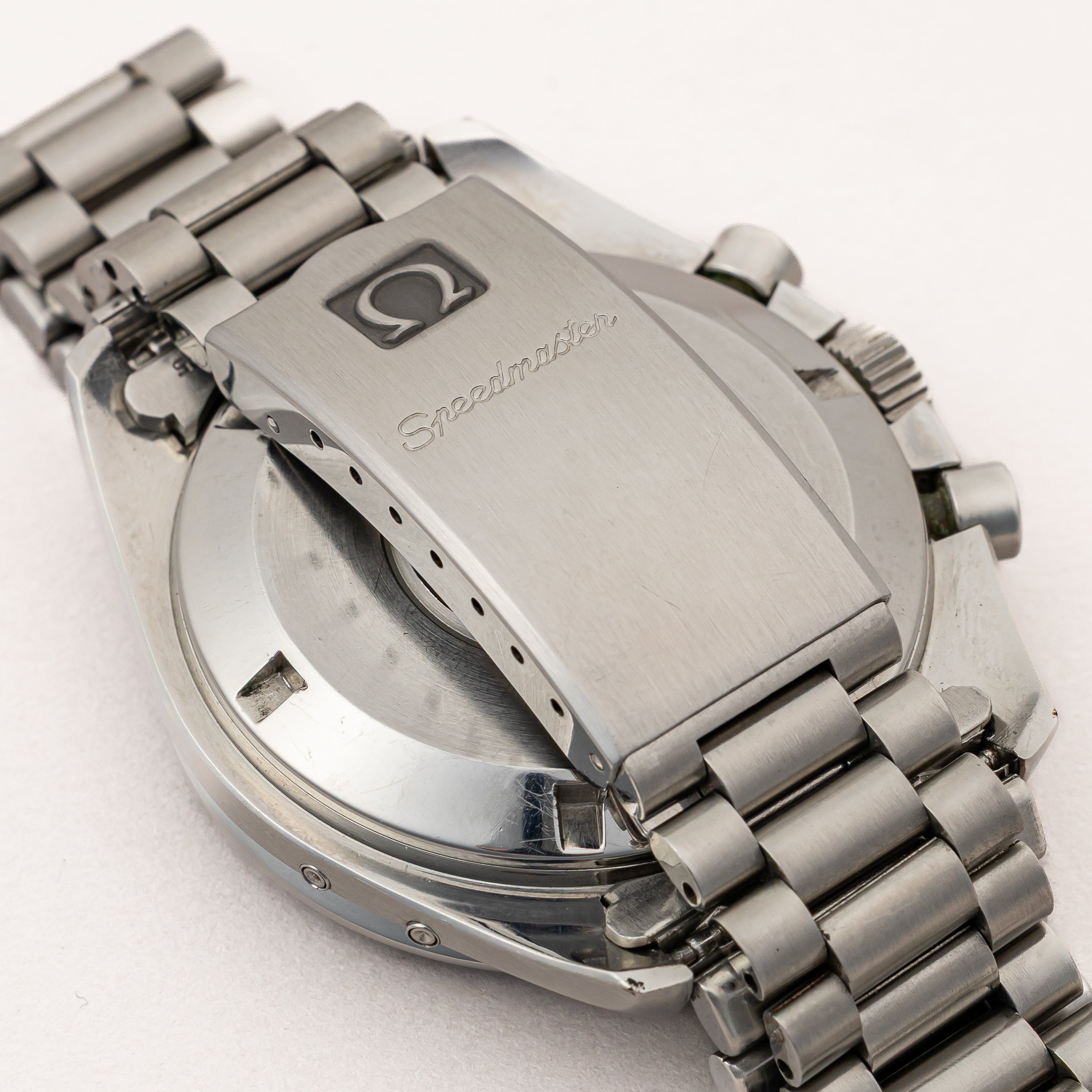 オメガ スピードマスター プロフェッショナル 1985年製 ムーンフェイズ Ref.ST345.0809 箱、ギャラ付き