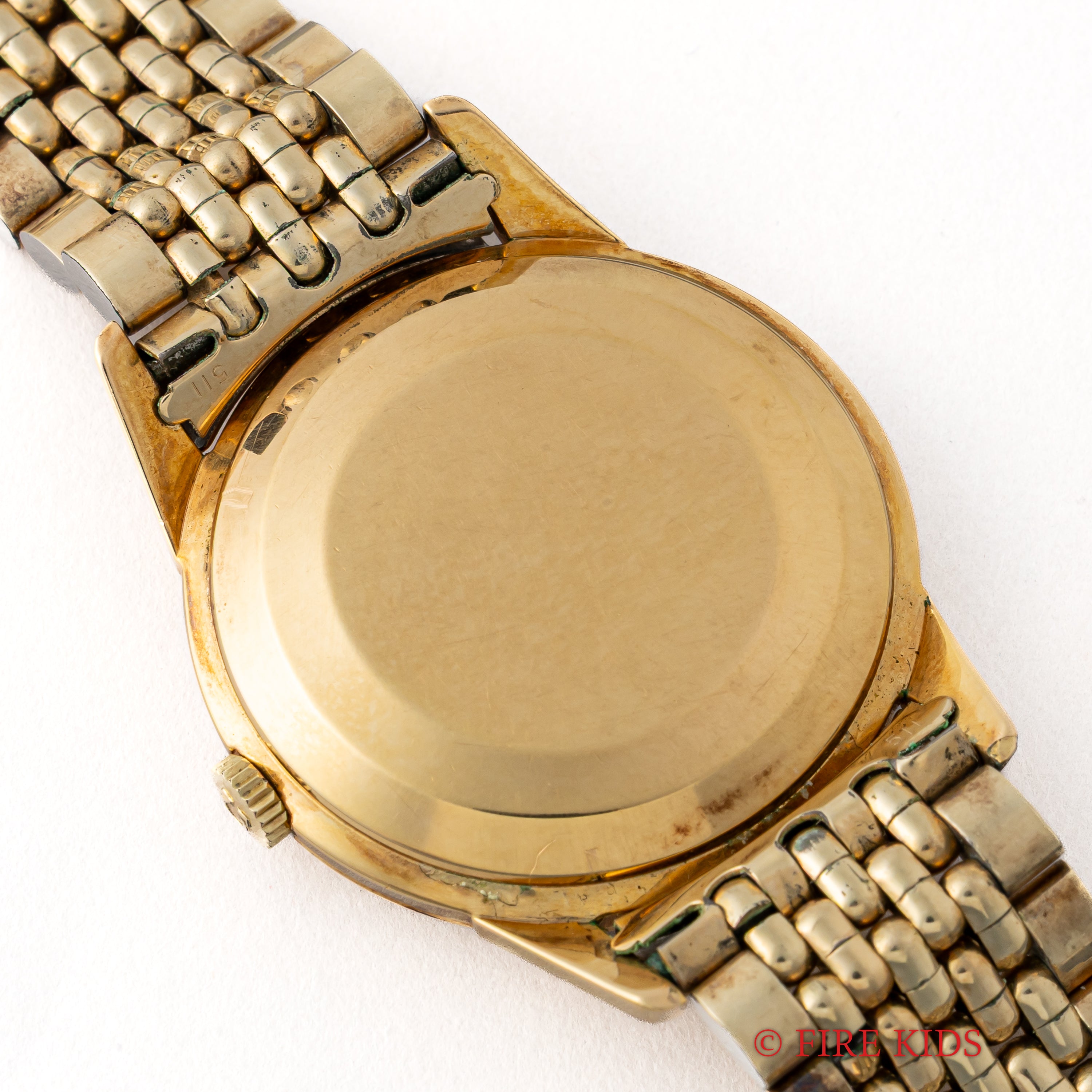 オメガ 1958年製 オートマチックGPケース 全回転ローター自動巻 Cal.501 純正GPブレス