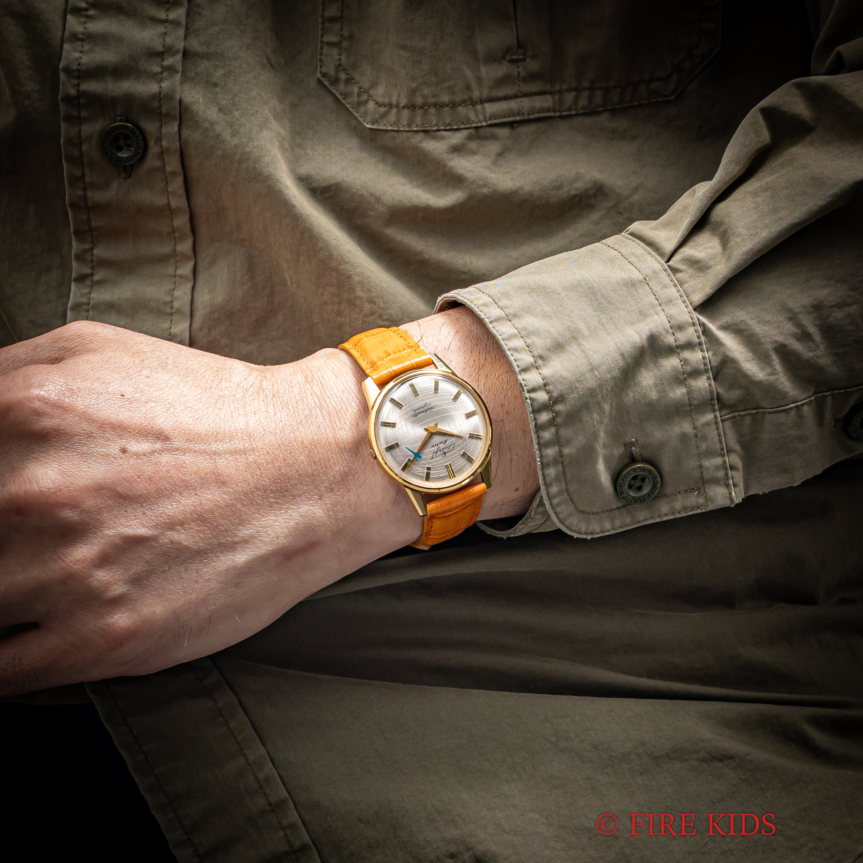 シチズン ジェット ルーキー 飛行機針 1966年製 未使用美品 ジェットローター自動巻き 地球儀文字盤