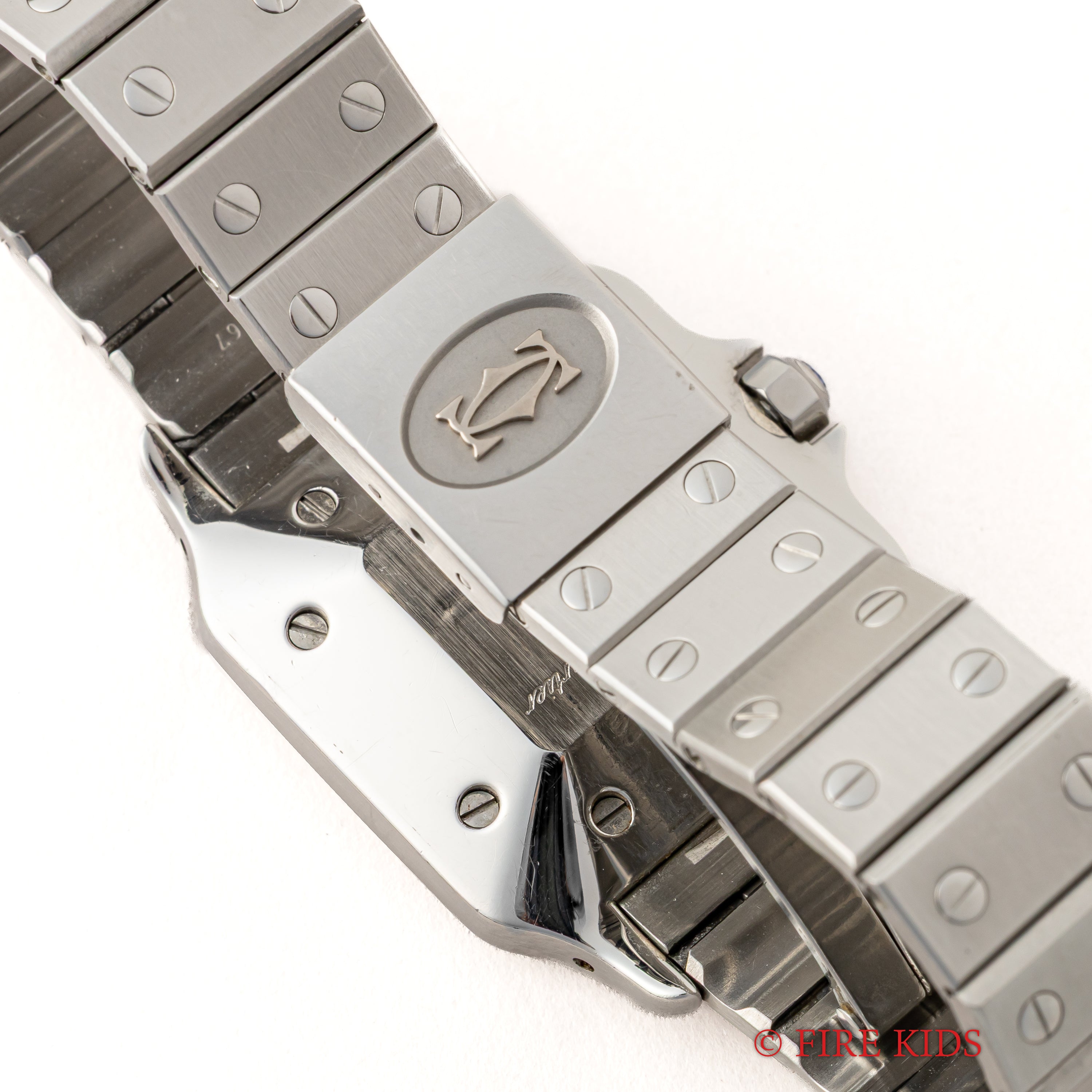 カルティエ サントス LMサイズ 1988年販売ギャラ Ref.2960 ステンレスケース 自動巻き 箱・ギャラ付