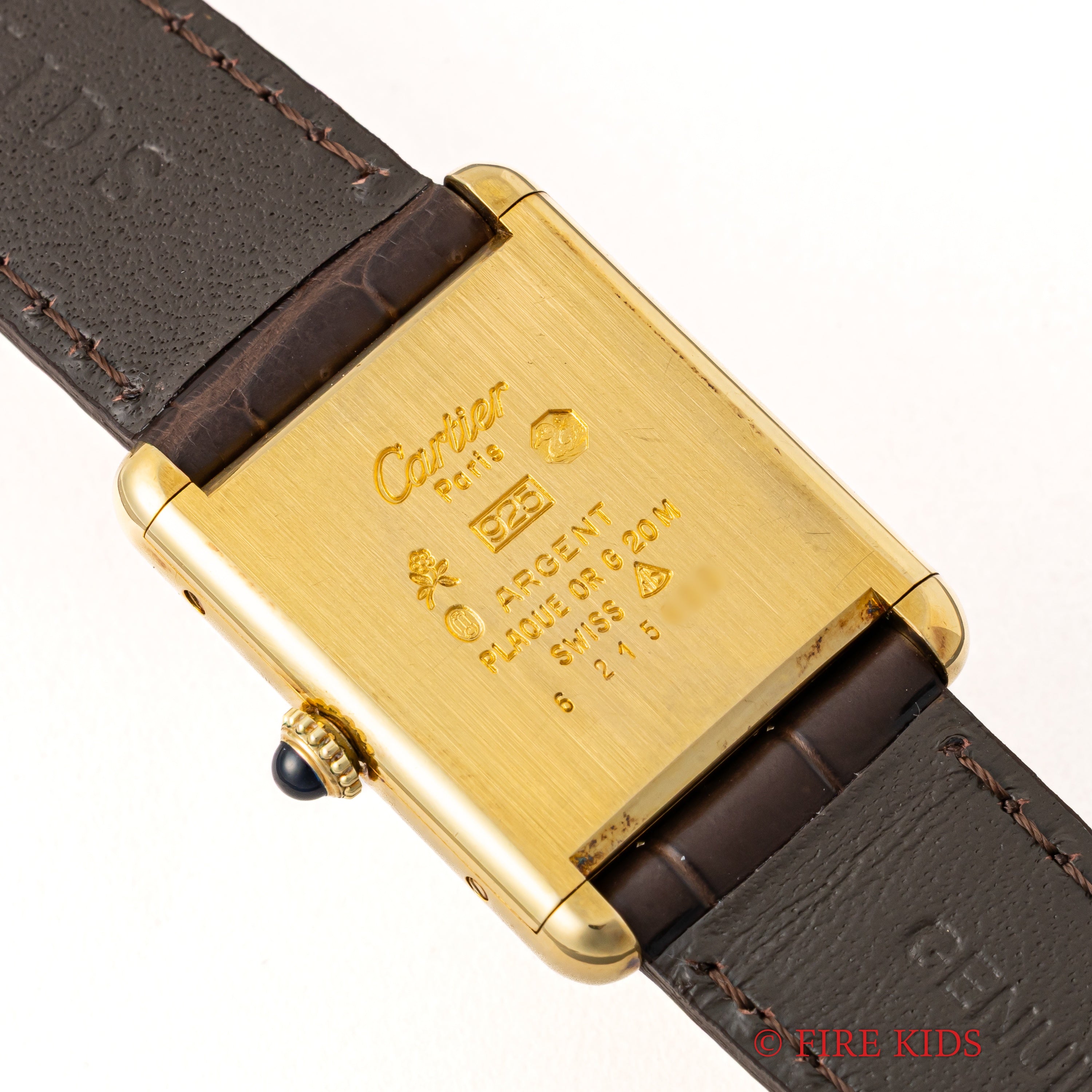 カルティエ マストタンク LMサイズ 1980年代製 アイボリーローマン 手巻き