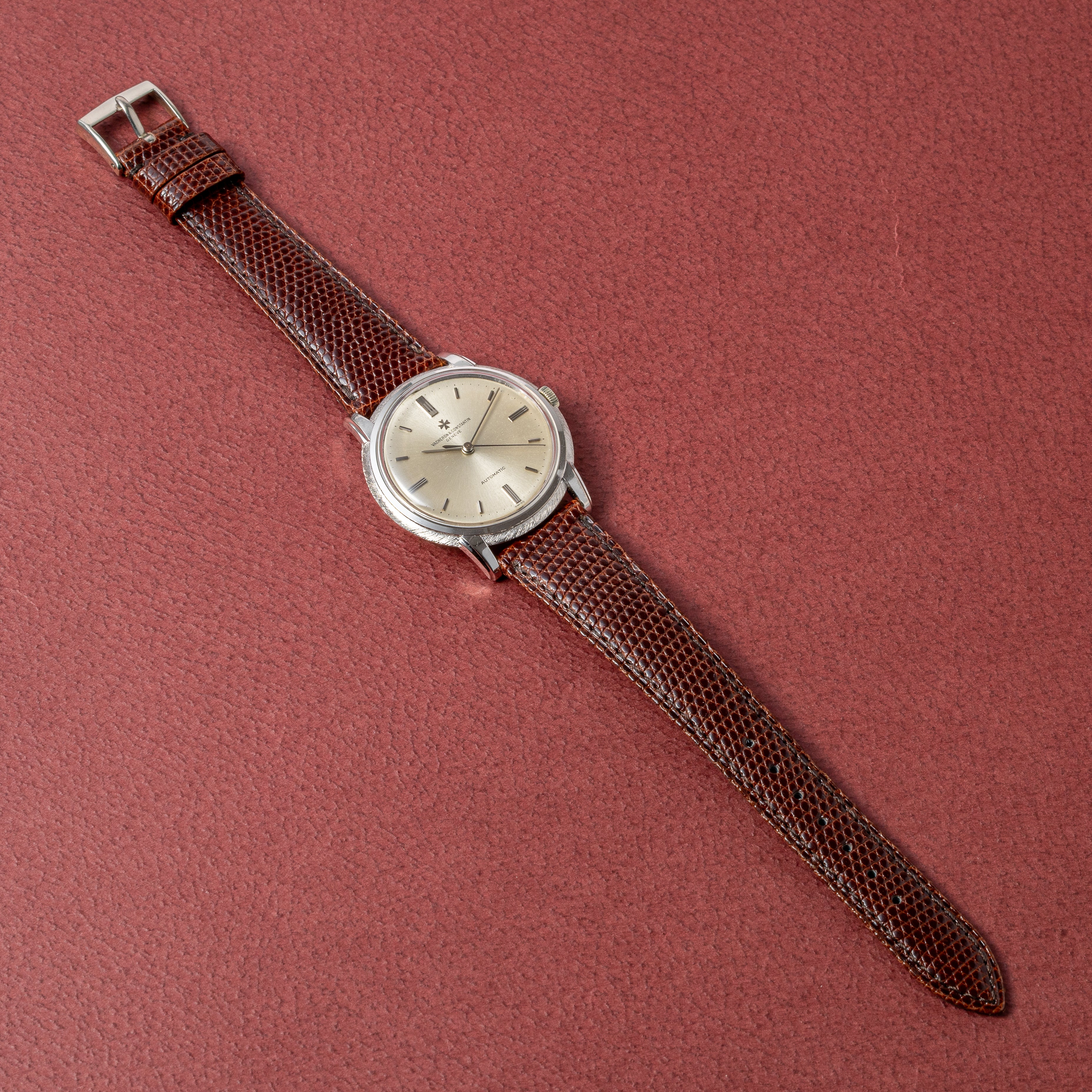 ヴァシュロン・コンスタンタン ラウンドケース 18金無垢 Ref.63940 1960年代後半製 純正尾錠付き