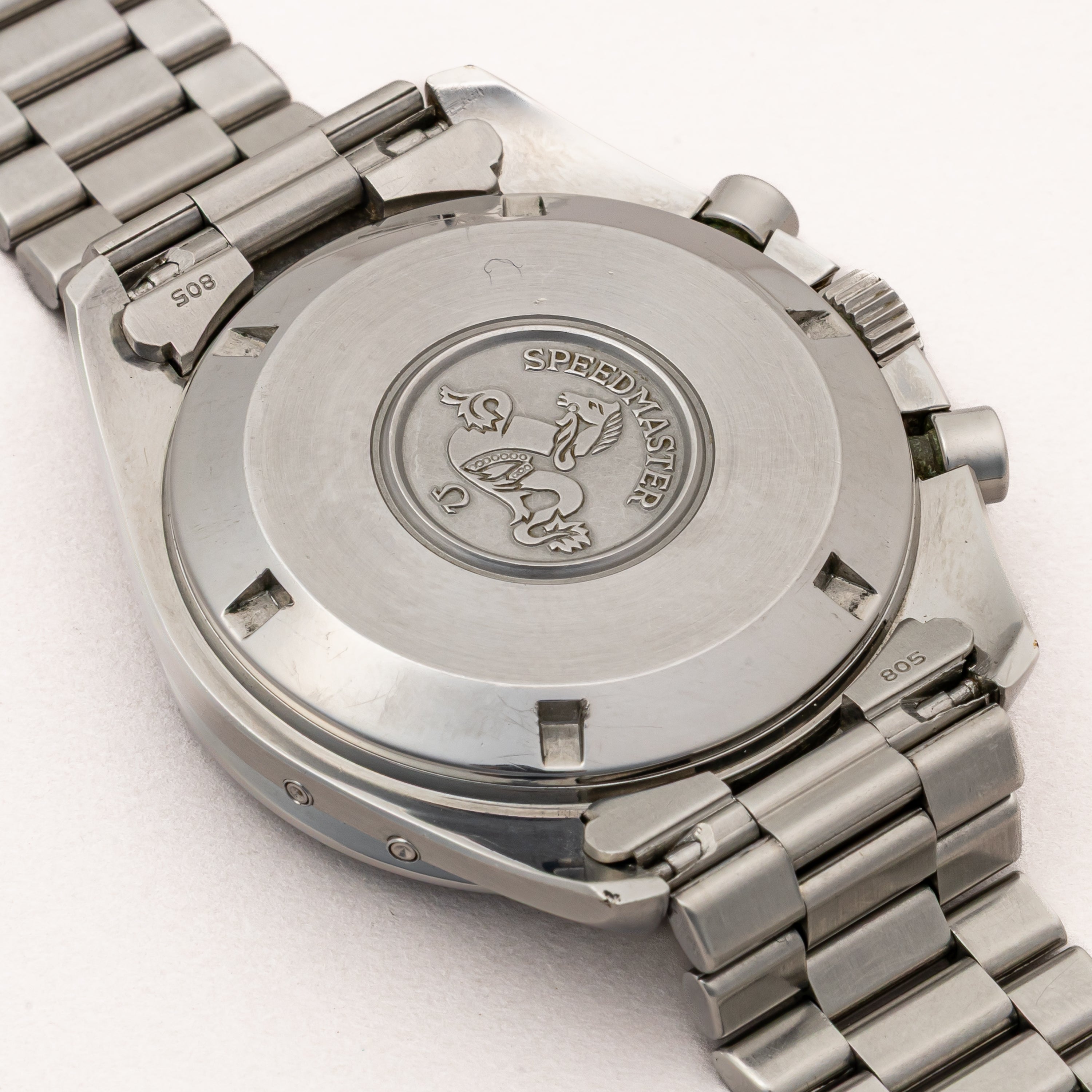 オメガ スピードマスター プロフェッショナル 1985年製 ムーンフェイズ Ref.ST345.0809 箱、ギャラ付き