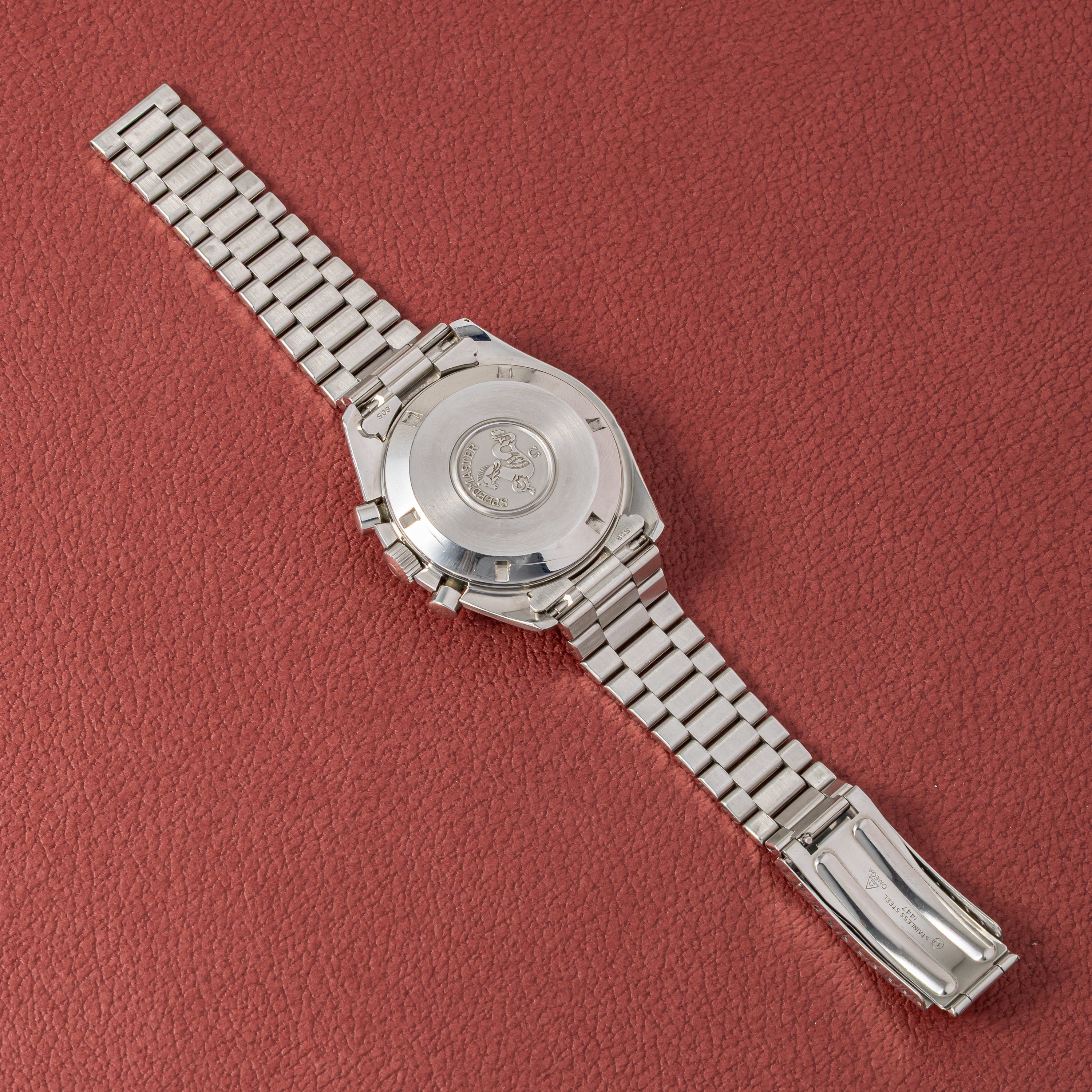 オメガ スピードマスター プロフェッショナル 1985年製 ムーンフェイズ Ref.ST345.0809 箱、ギャラ付き