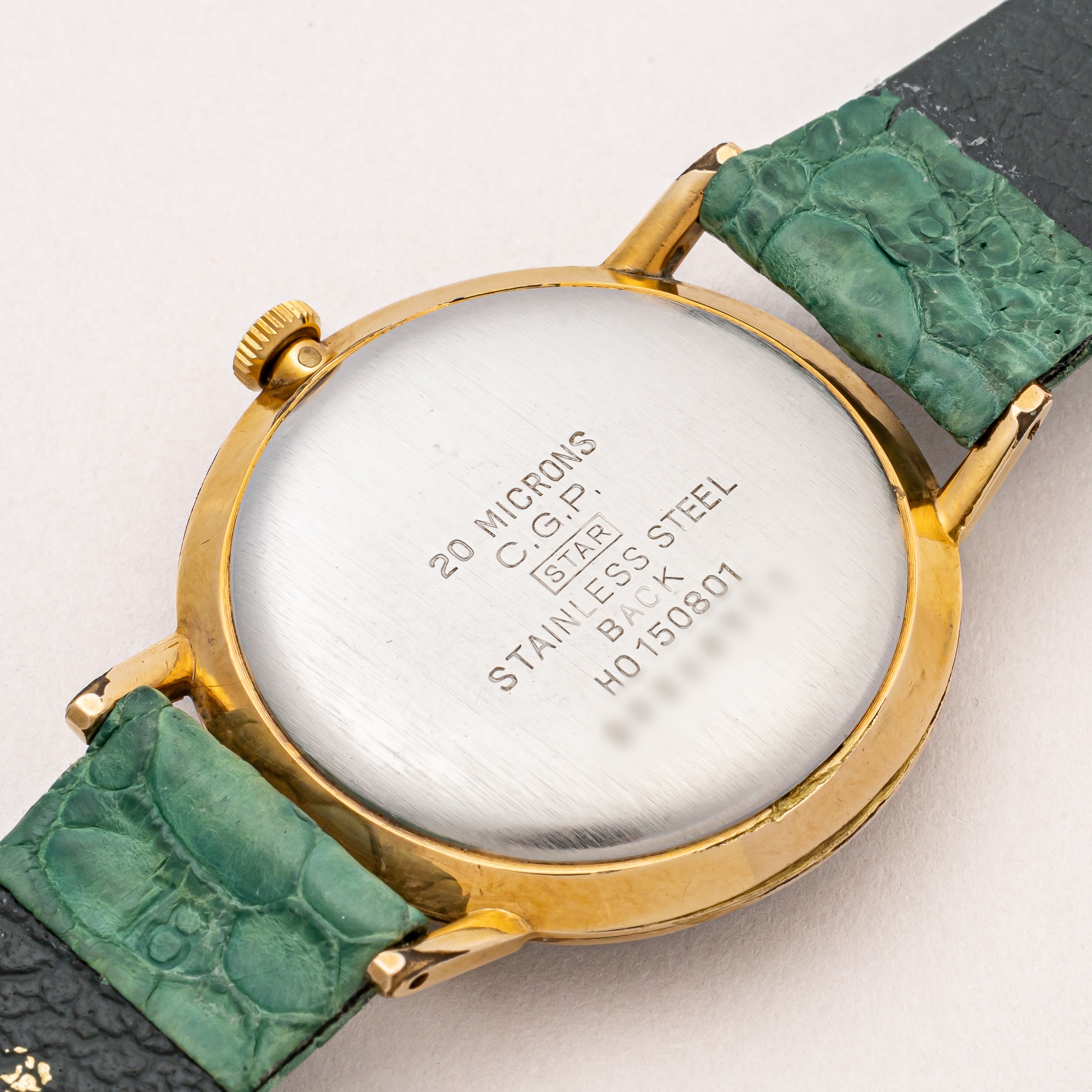 シチズン ホーマー パンジー 1963年製 C.G.Pケース オリジナルグリーンダイヤル