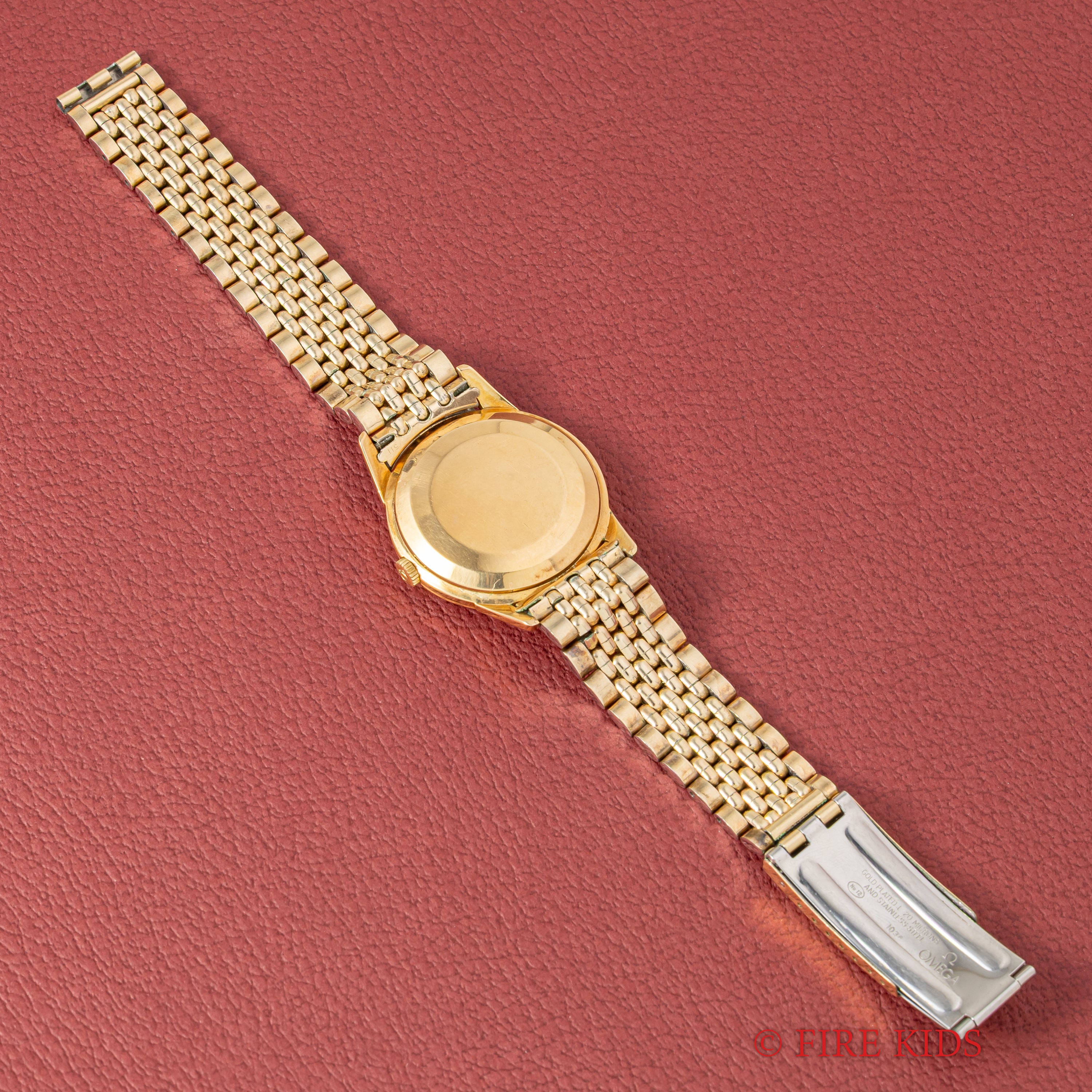 オメガ 1958年製 オートマチックGPケース 全回転ローター自動巻 Cal.501 純正GPブレス