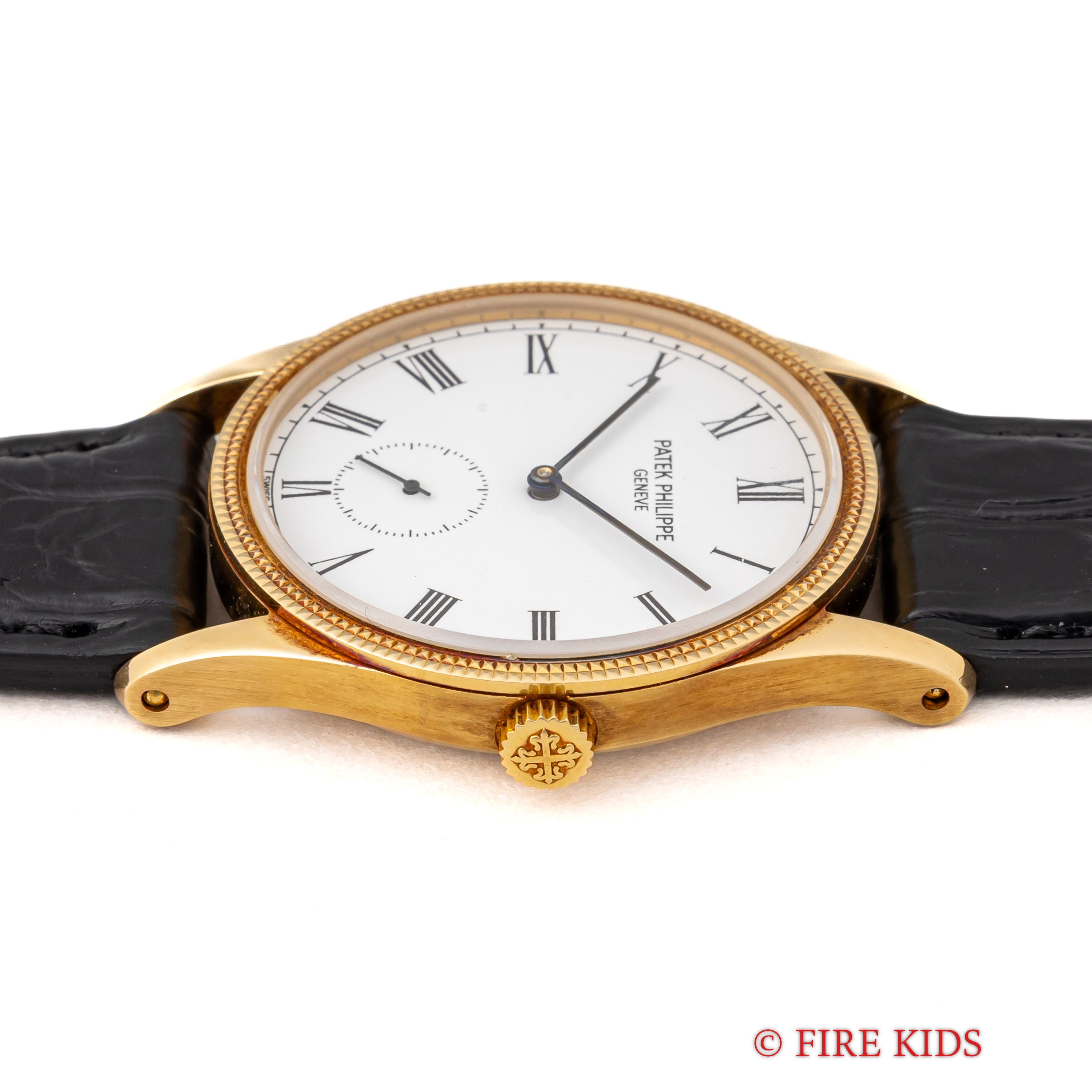 パテック・フィリップ 1993年製 カラトラバ Ref.3796D 18K ホワイトローマンダイヤル