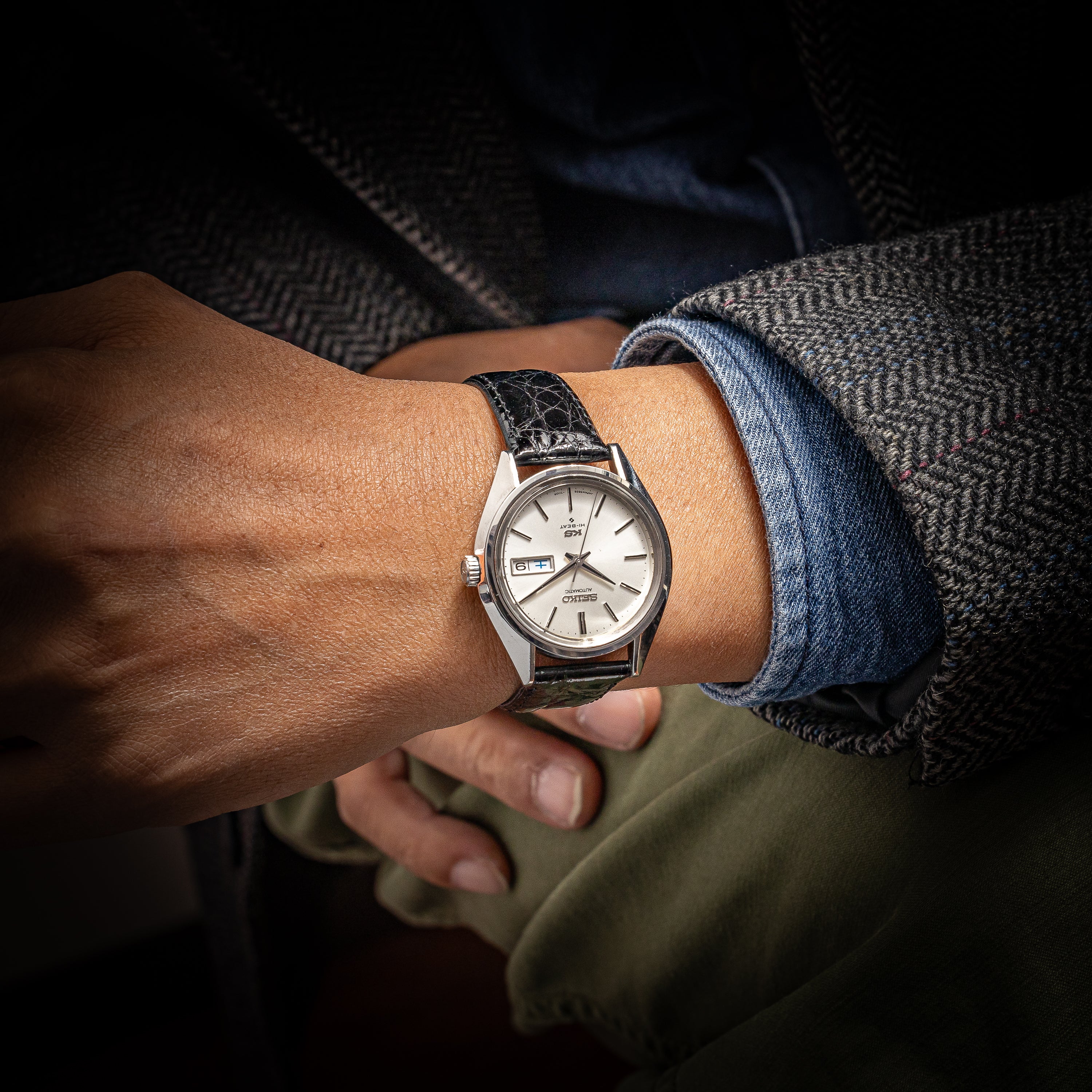 キングセイコー ハイビート 1974年製 Ref.5626-7113 56KS シルバーダイヤル